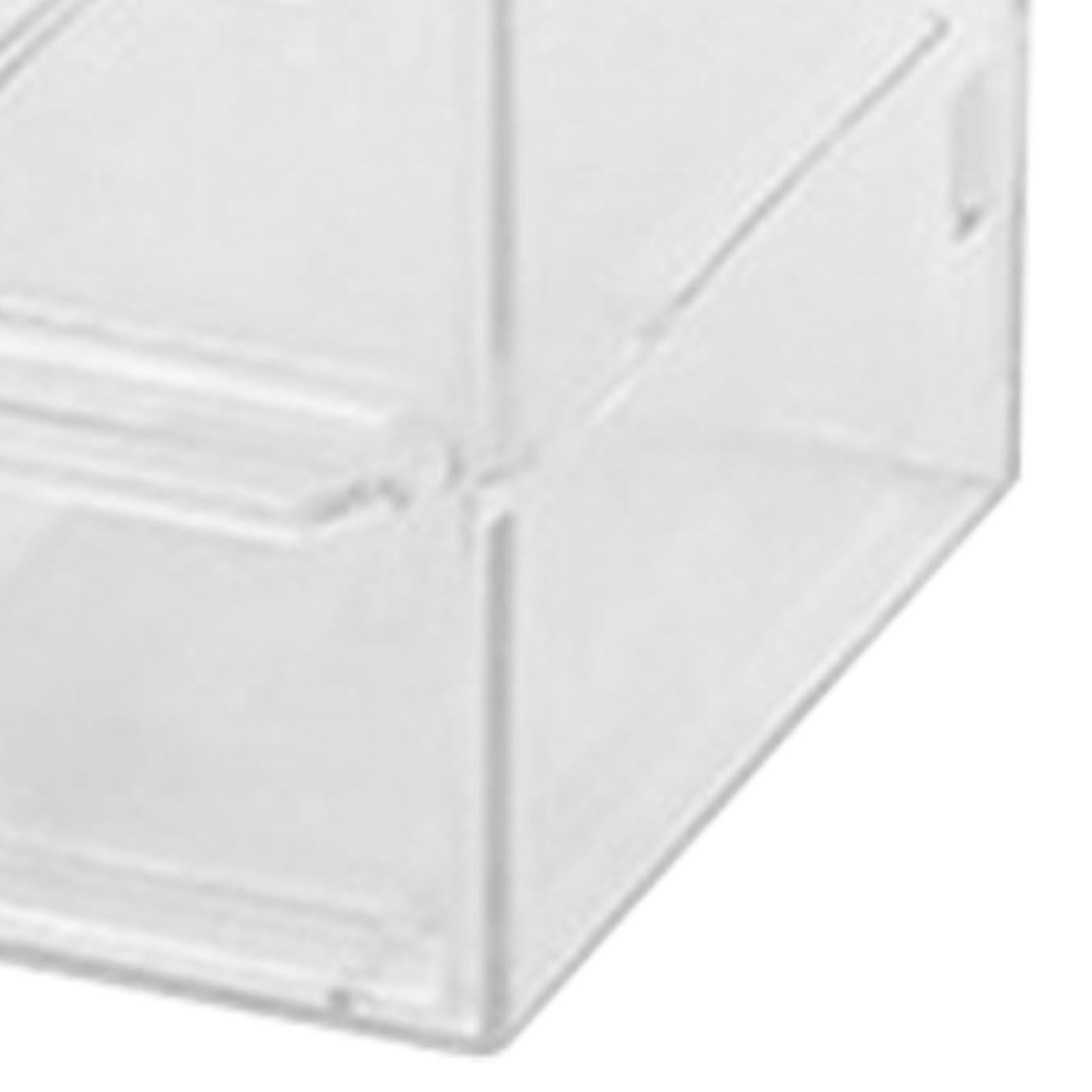 Grid Storage Box Dustproof Transparent Plastic Container Organizer for Jewelry view 9