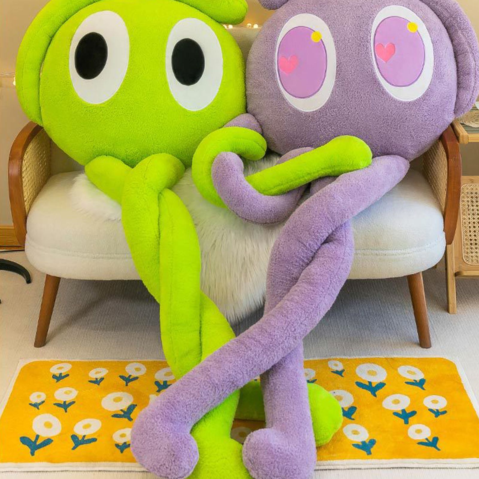 Plush Octopus Pillow Cute Shape Soft Comfortable Stuffed Octopus Doll Toy with view 11