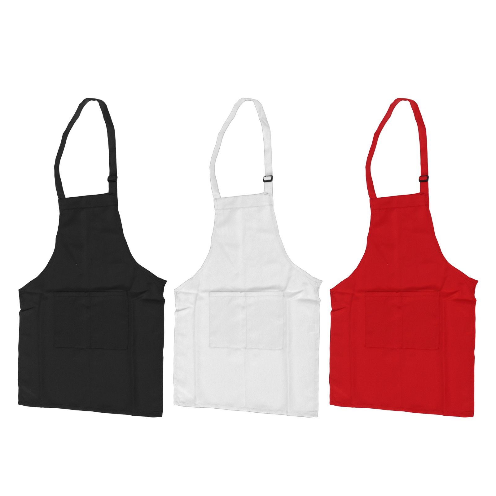 3Pcs Children Aprons Baking DIY Kids Aprons with Pockets for Boys Girls Aged view 6
