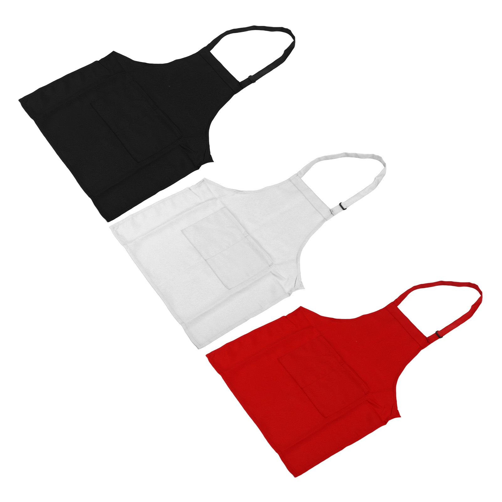 3Pcs Children Aprons Baking DIY Kids Aprons with Pockets for Boys Girls Aged view 8