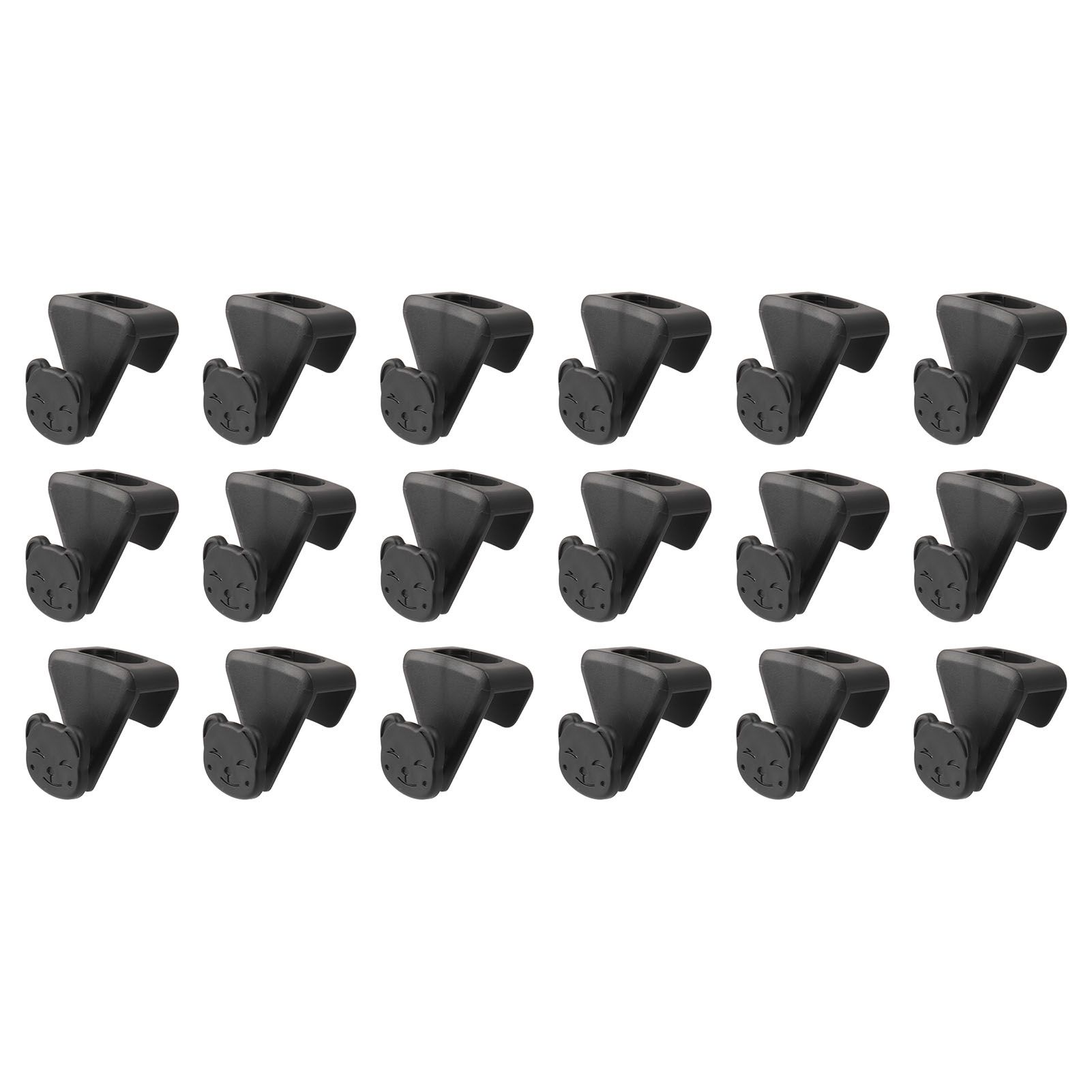 18 Pcs Clothes Hanger Connector Hook Space Saving Strong Bearing Hanger view 2