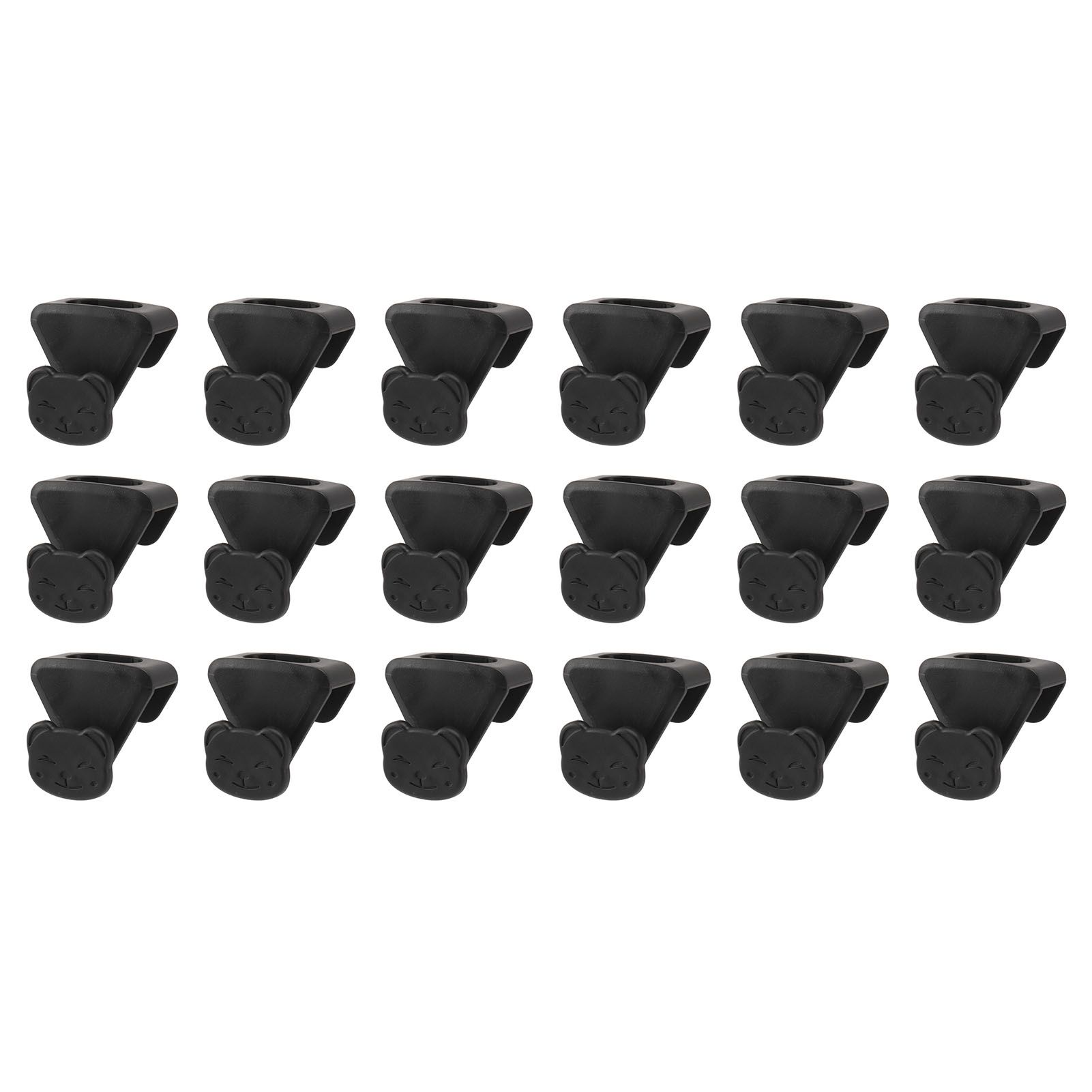 18 Pcs Clothes Hanger Connector Hook Space Saving Strong Bearing Hanger view 5