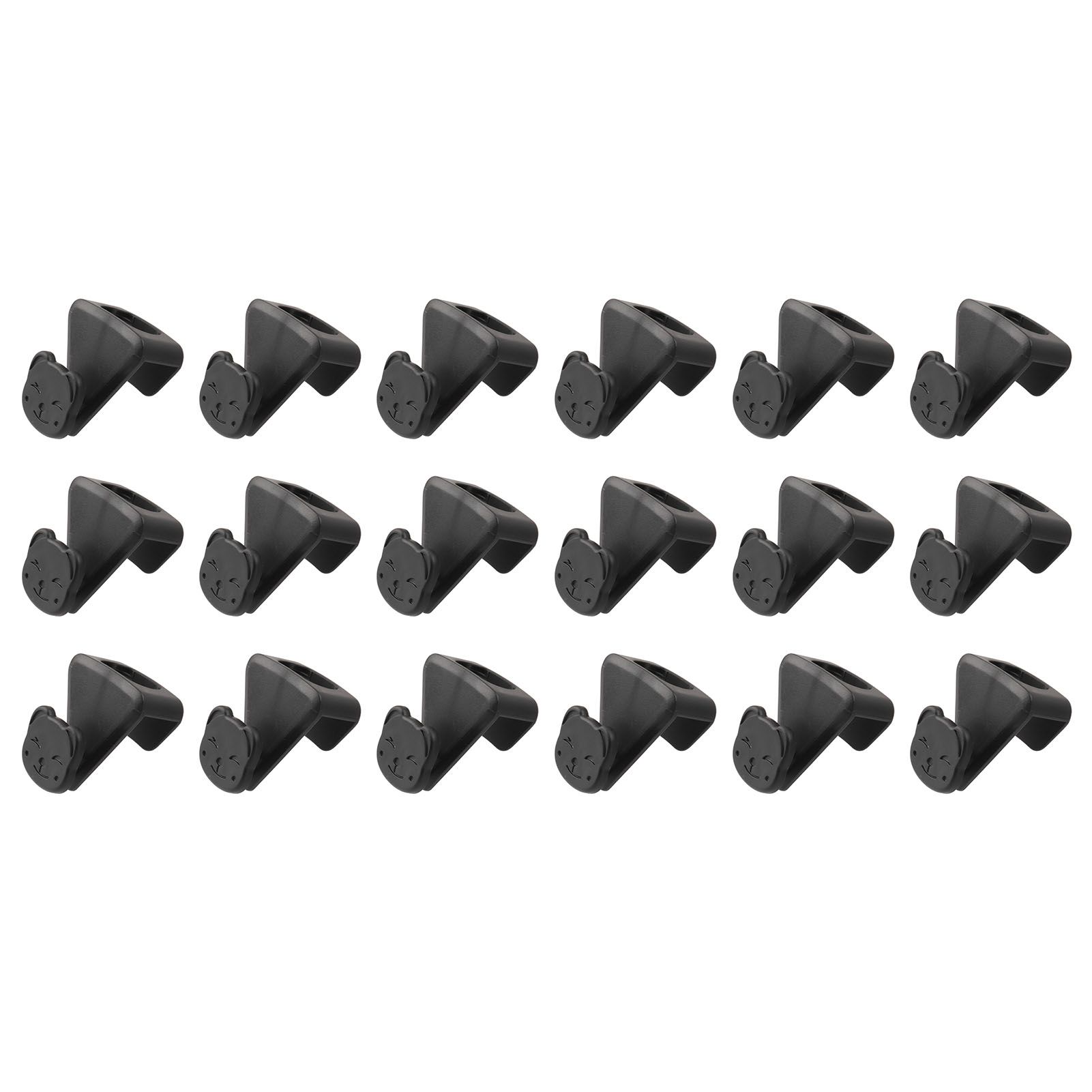 18 Pcs Clothes Hanger Connector Hook Space Saving Strong Bearing Hanger view 6