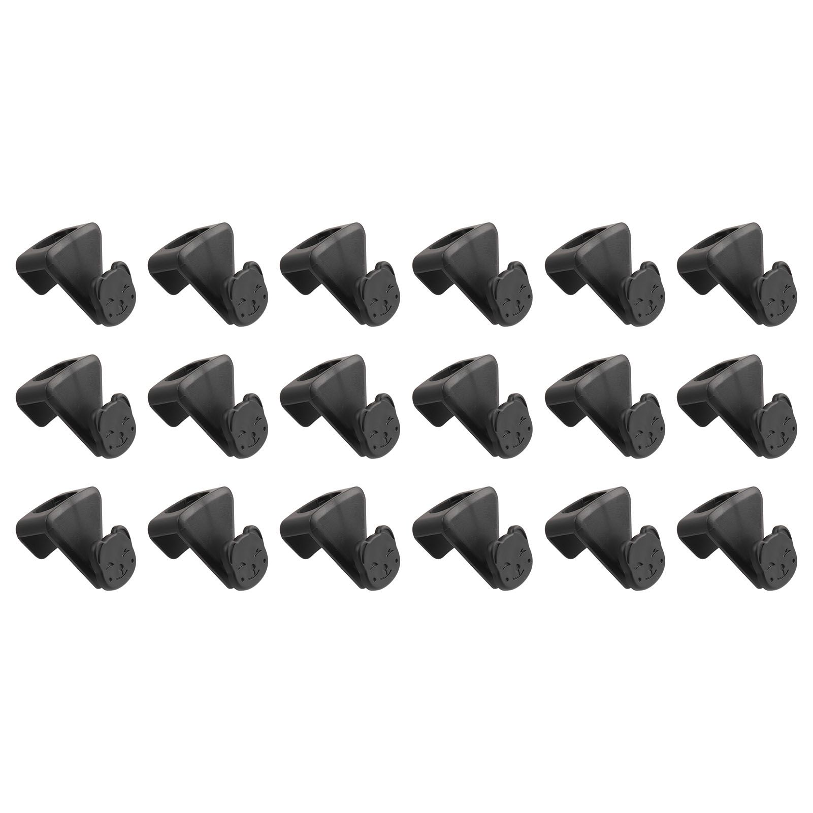 18 Pcs Clothes Hanger Connector Hook Space Saving Strong Bearing Hanger view 7