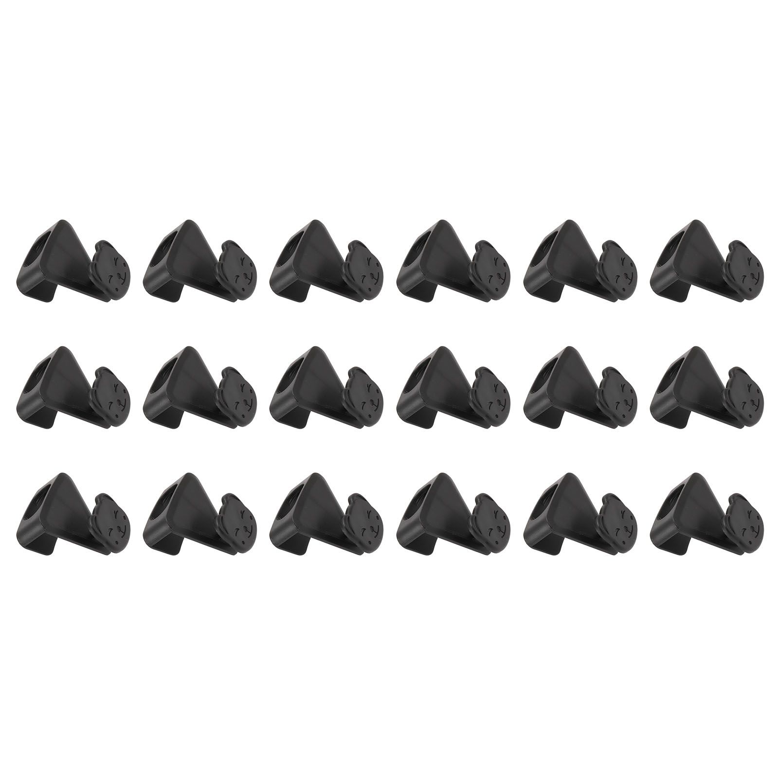 18 Pcs Clothes Hanger Connector Hook Space Saving Strong Bearing Hanger view 8