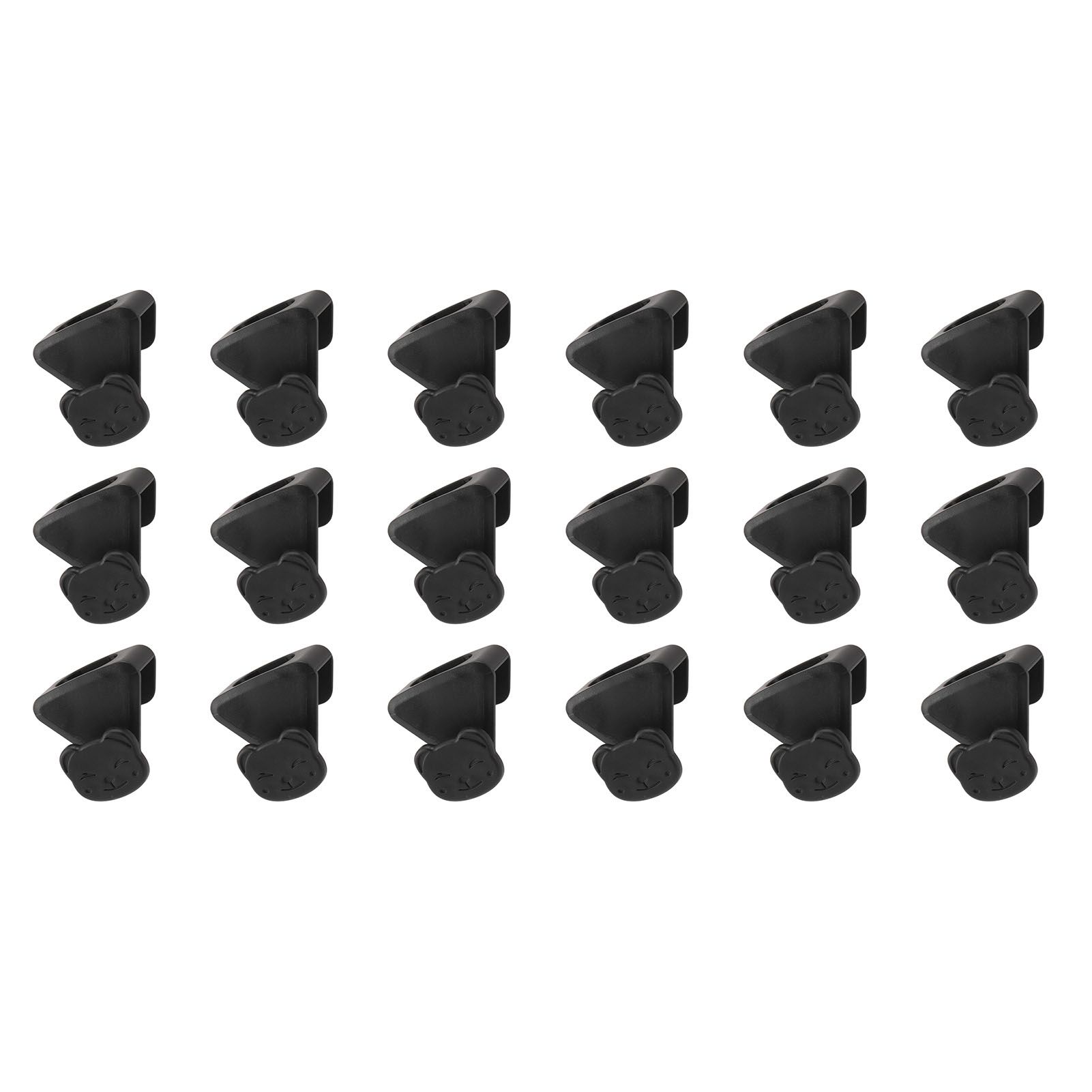 18 Pcs Clothes Hanger Connector Hook Space Saving Strong Bearing Hanger view 10