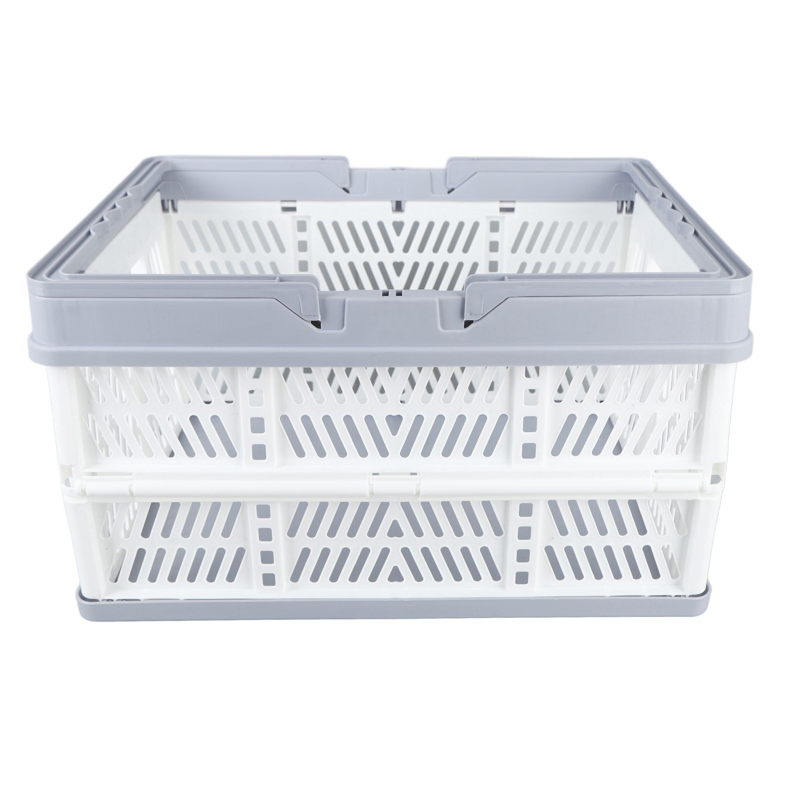 Collapsible Baskets with Handles PP Waterproof Collapsible Storage Crates for view 2