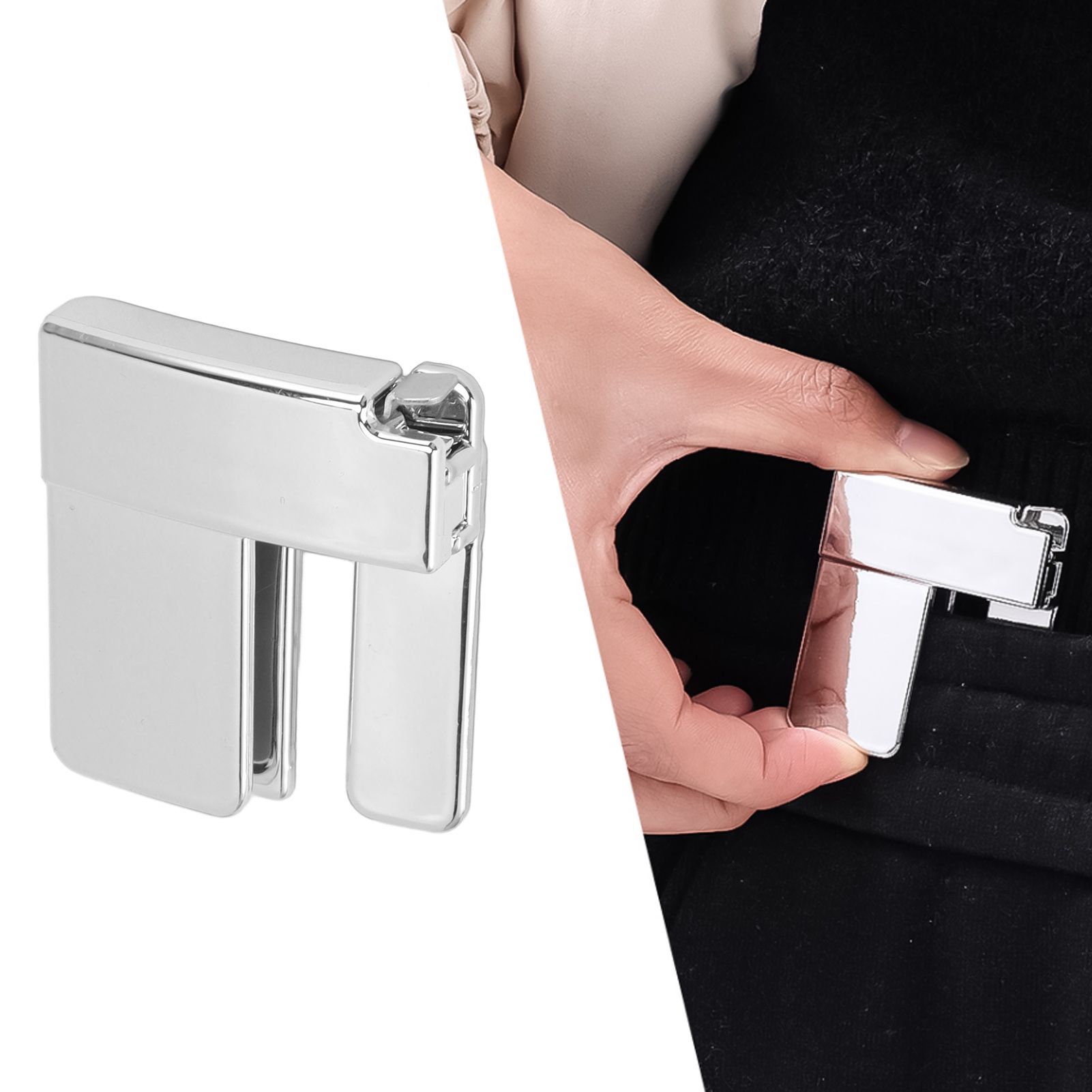 Pants Waist Shrink Clip Buckle Durable Multi Function Belt Clip Buckle for view 12