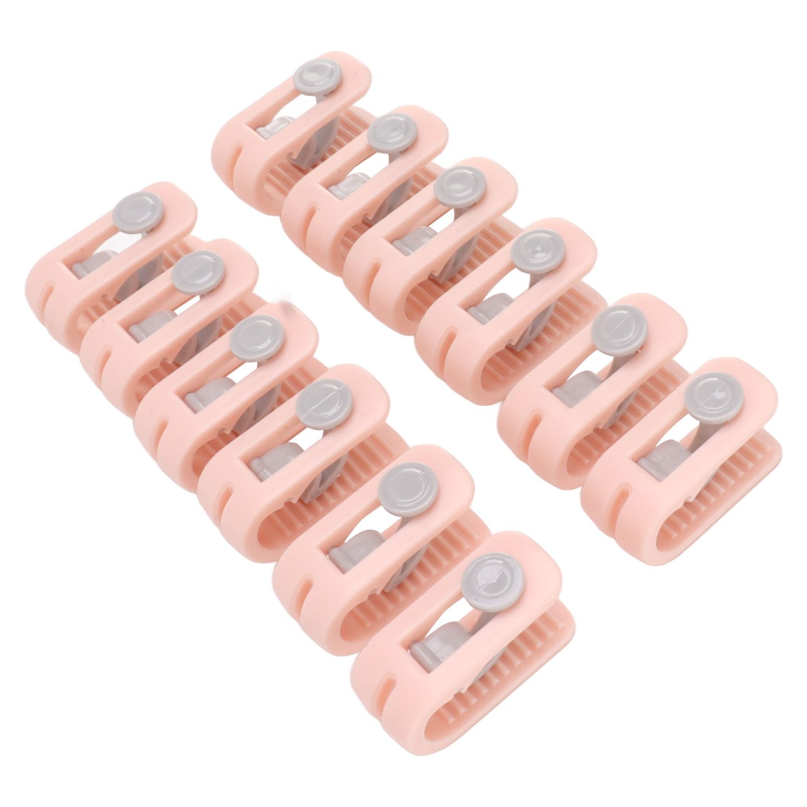 12pcs Bed Sheet Clips Prevent Slip Needleless Safe 180 Degree Closure view 4