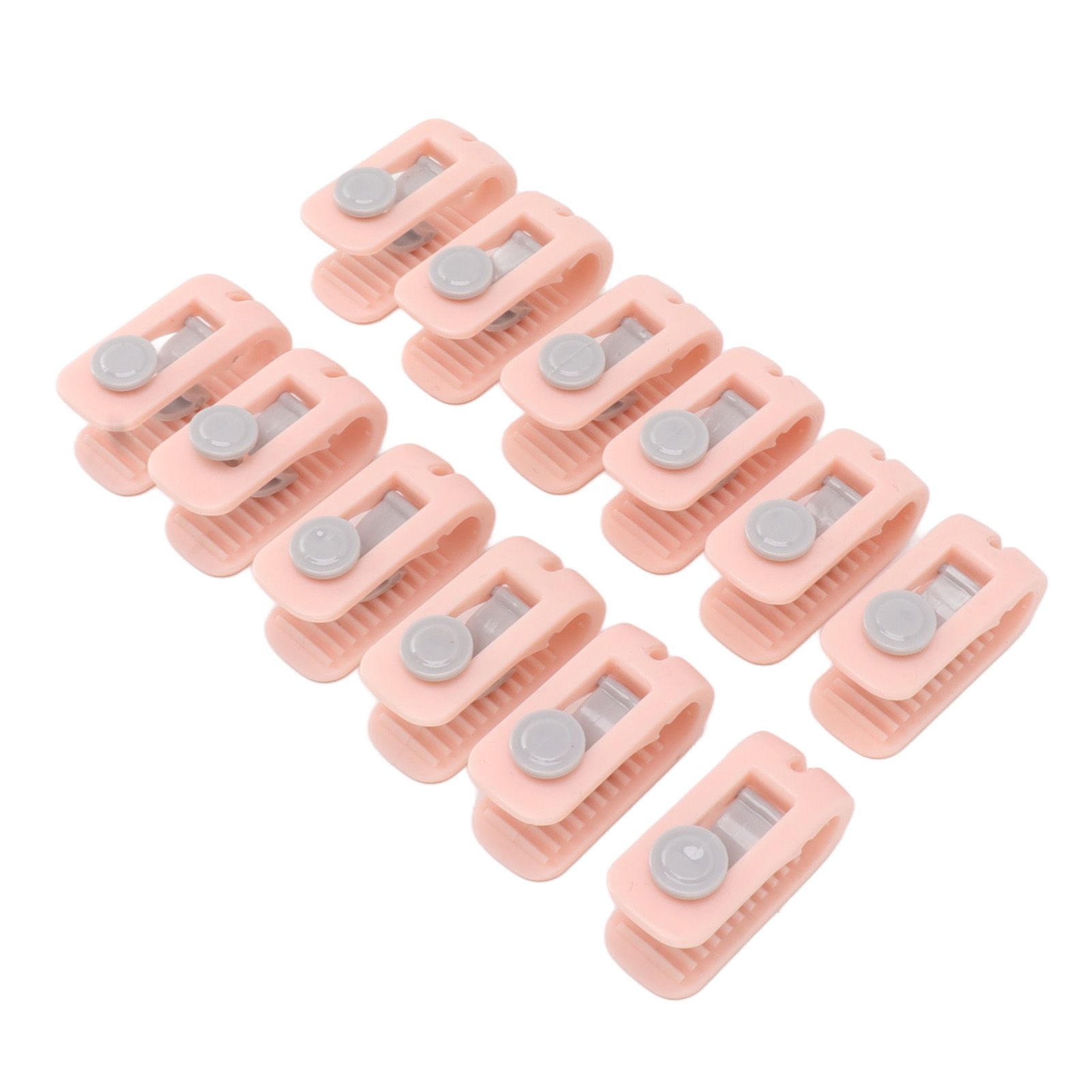 12pcs Bed Sheet Clips Prevent Slip Needleless Safe 180 Degree Closure view 8