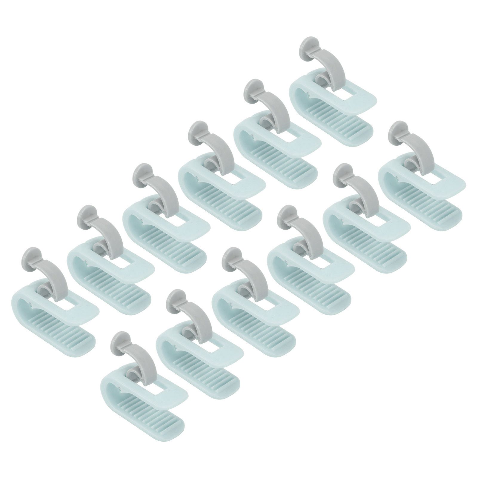 12pcs Bed Sheet Clips Prevent Slip Needleless Safe 180 Degree Closure view 3