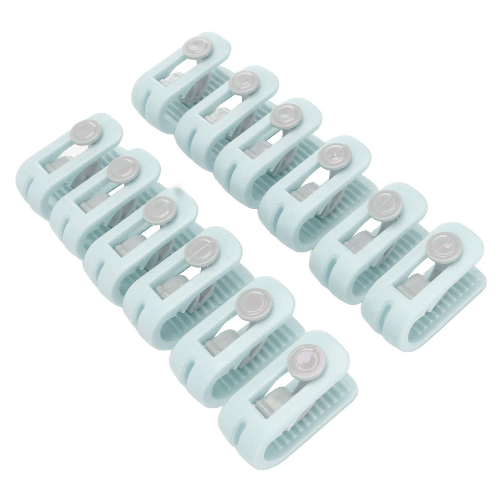 12pcs Bed Sheet Clips Prevent Slip Needleless Safe 180 Degree Closure view 4