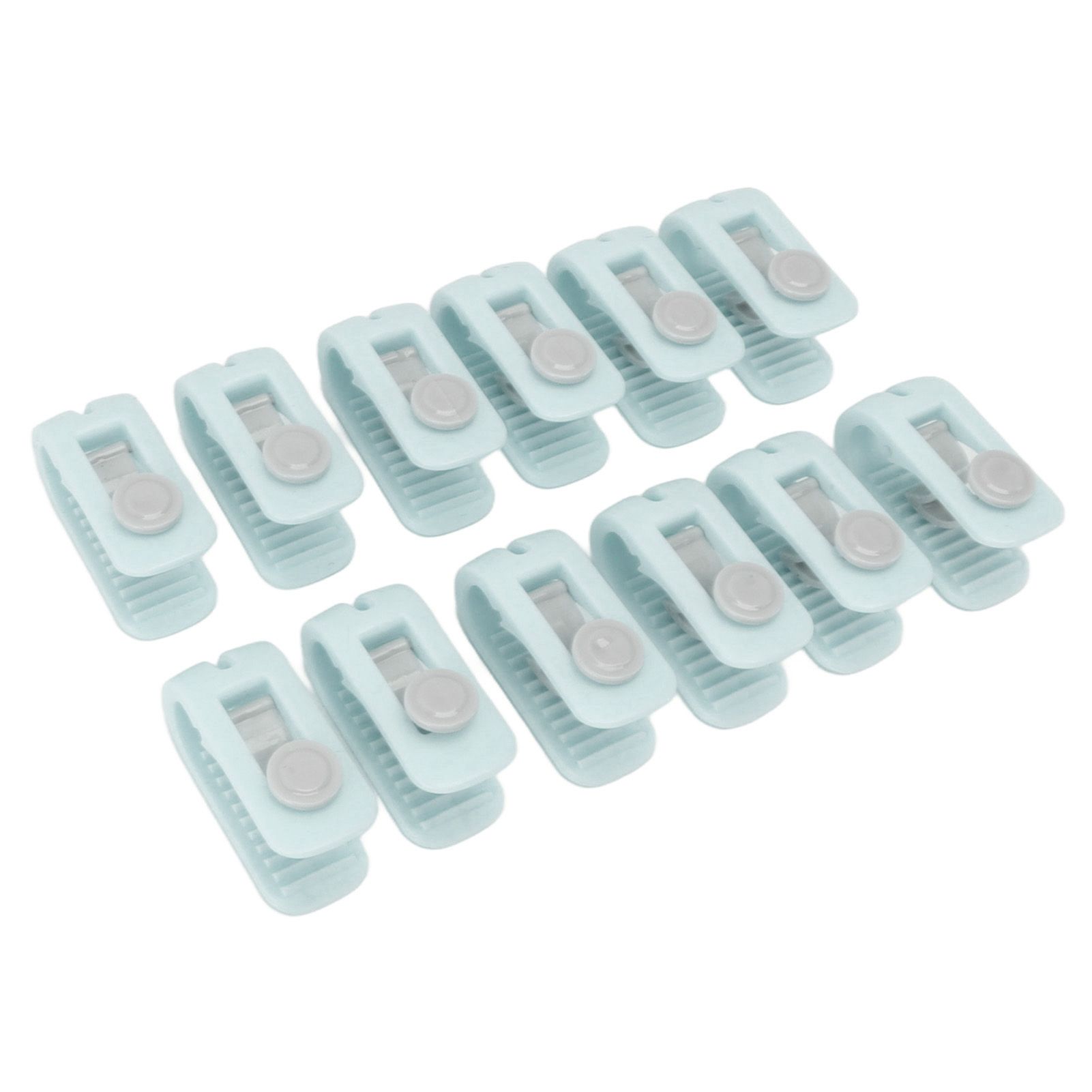 12pcs Bed Sheet Clips Prevent Slip Needleless Safe 180 Degree Closure view 6