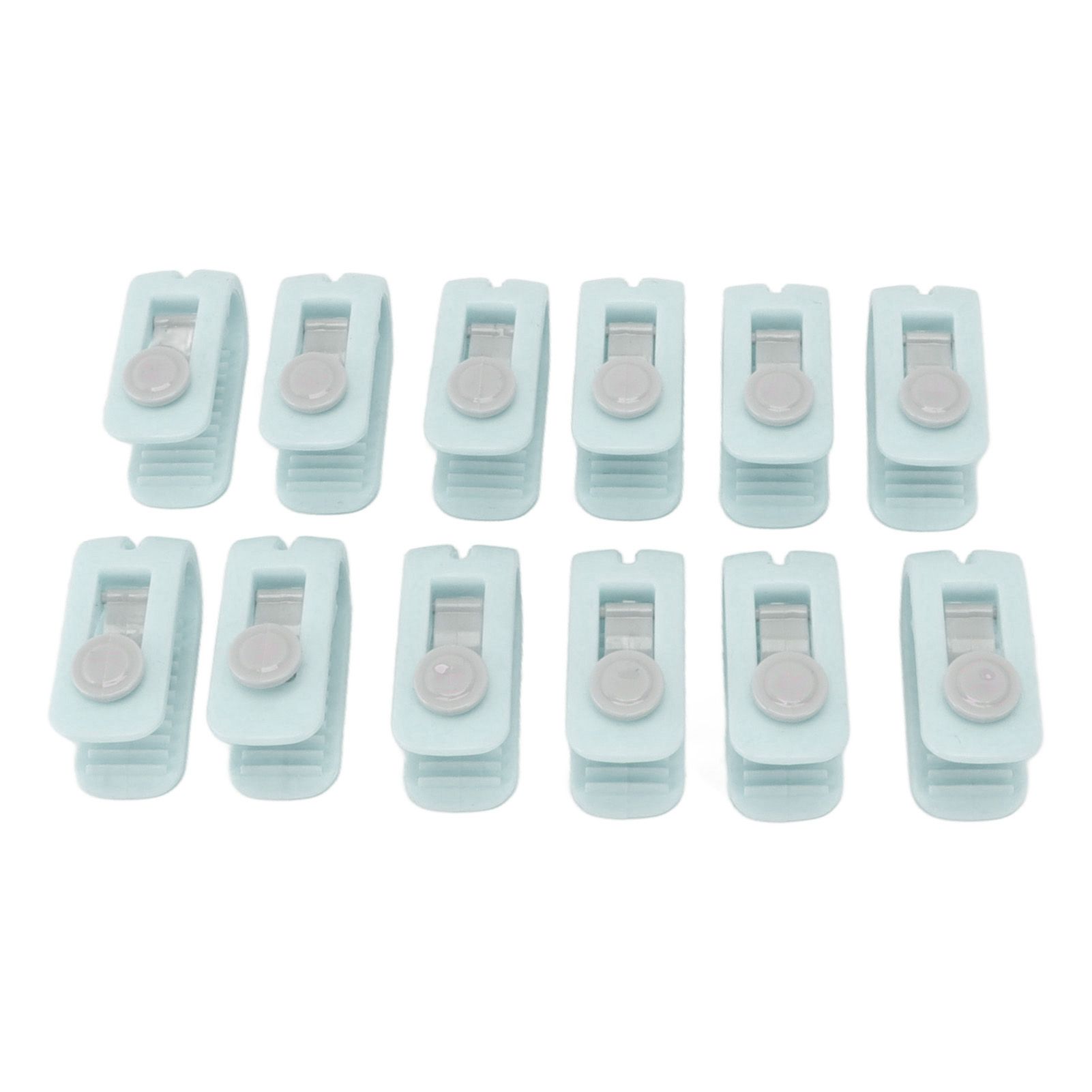 12pcs Bed Sheet Clips Prevent Slip Needleless Safe 180 Degree Closure view 9