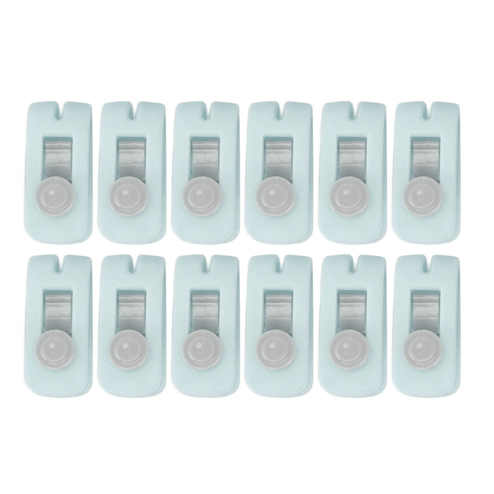 12pcs Bed Sheet Clips Prevent Slip Needleless Safe 180 Degree Closure view 10