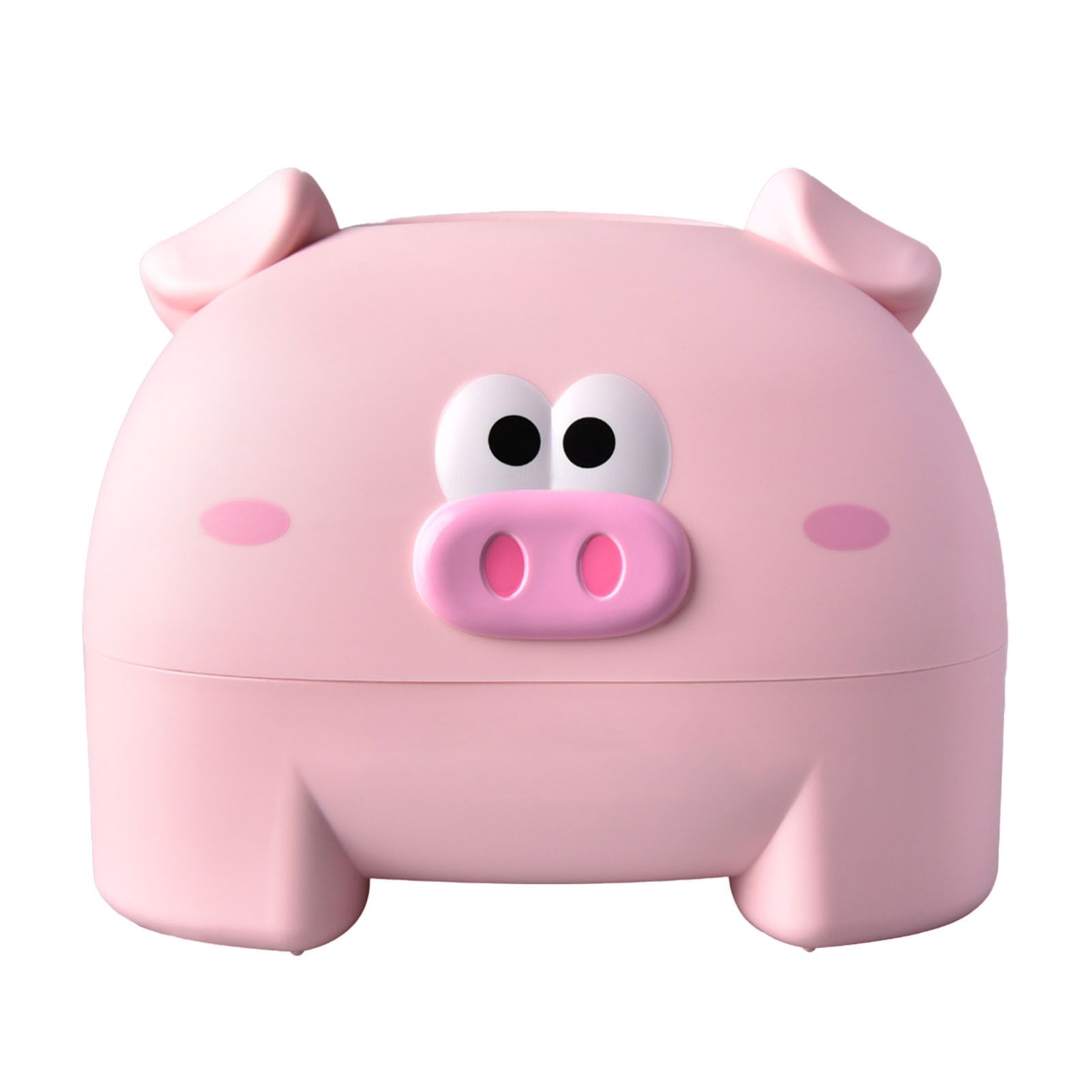 Cute Tissue Storage Box Pig Shaped Decorative Towel Napkin Container Case For view 2