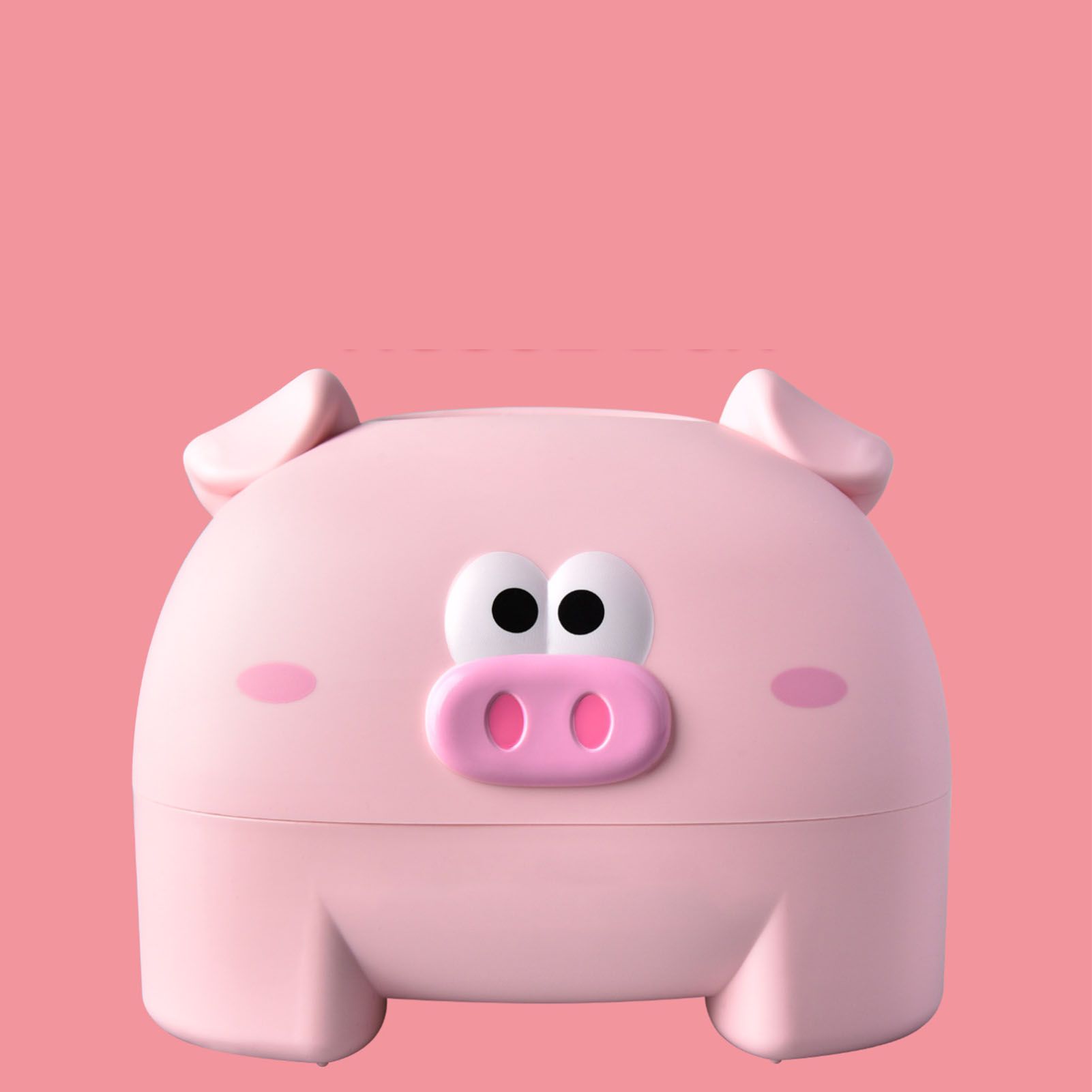 Cute Tissue Storage Box Pig Shaped Decorative Towel Napkin Container Case For view 6