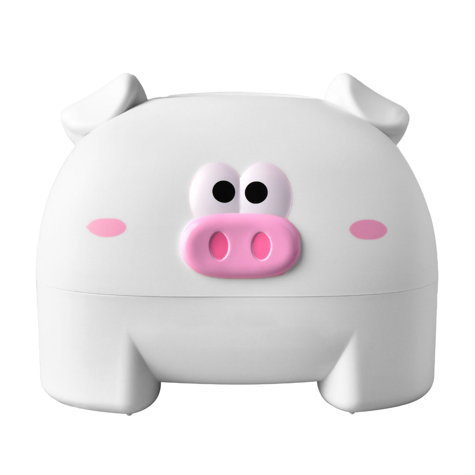 Cute Tissue Storage Box Pig Shaped Decorative Towel Napkin Container Case For view 2