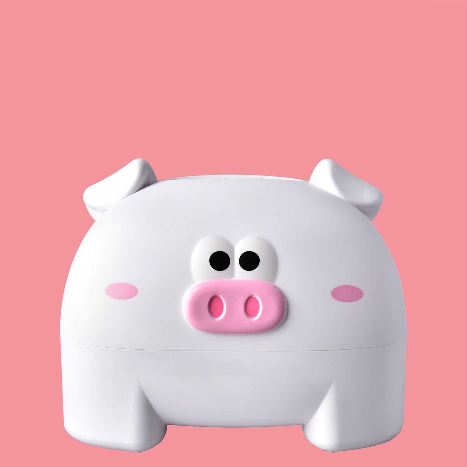 Cute Tissue Storage Box Pig Shaped Decorative Towel Napkin Container Case For view 5