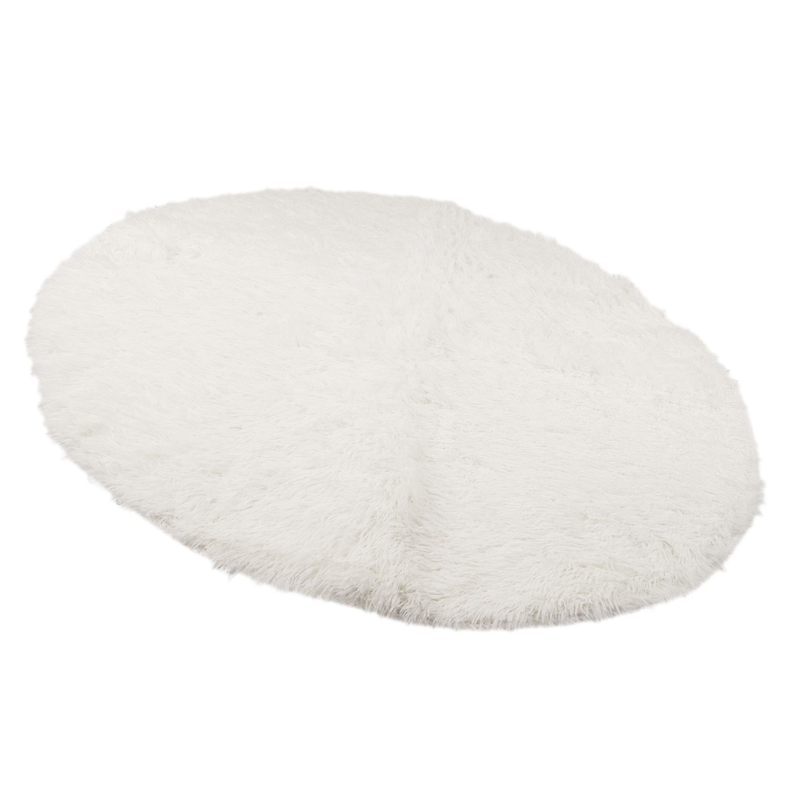 Round Plush Carpet Super Soft Fluffy Carpets Anti Skid Fuzzy Rug Modern Plush view 3