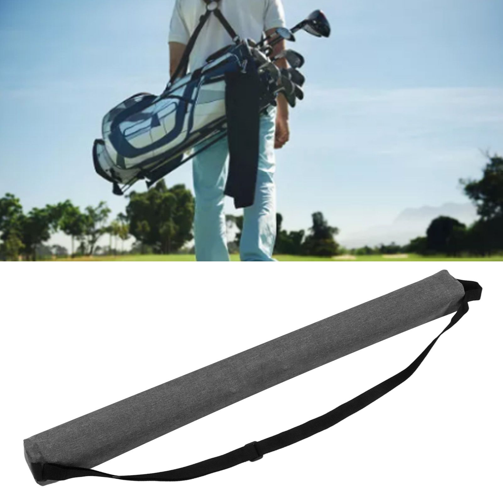 Golf Beer Sleeve 2.3L 7 Can Insulated Golf Cooler Bag Beer Holder Sling to view 11