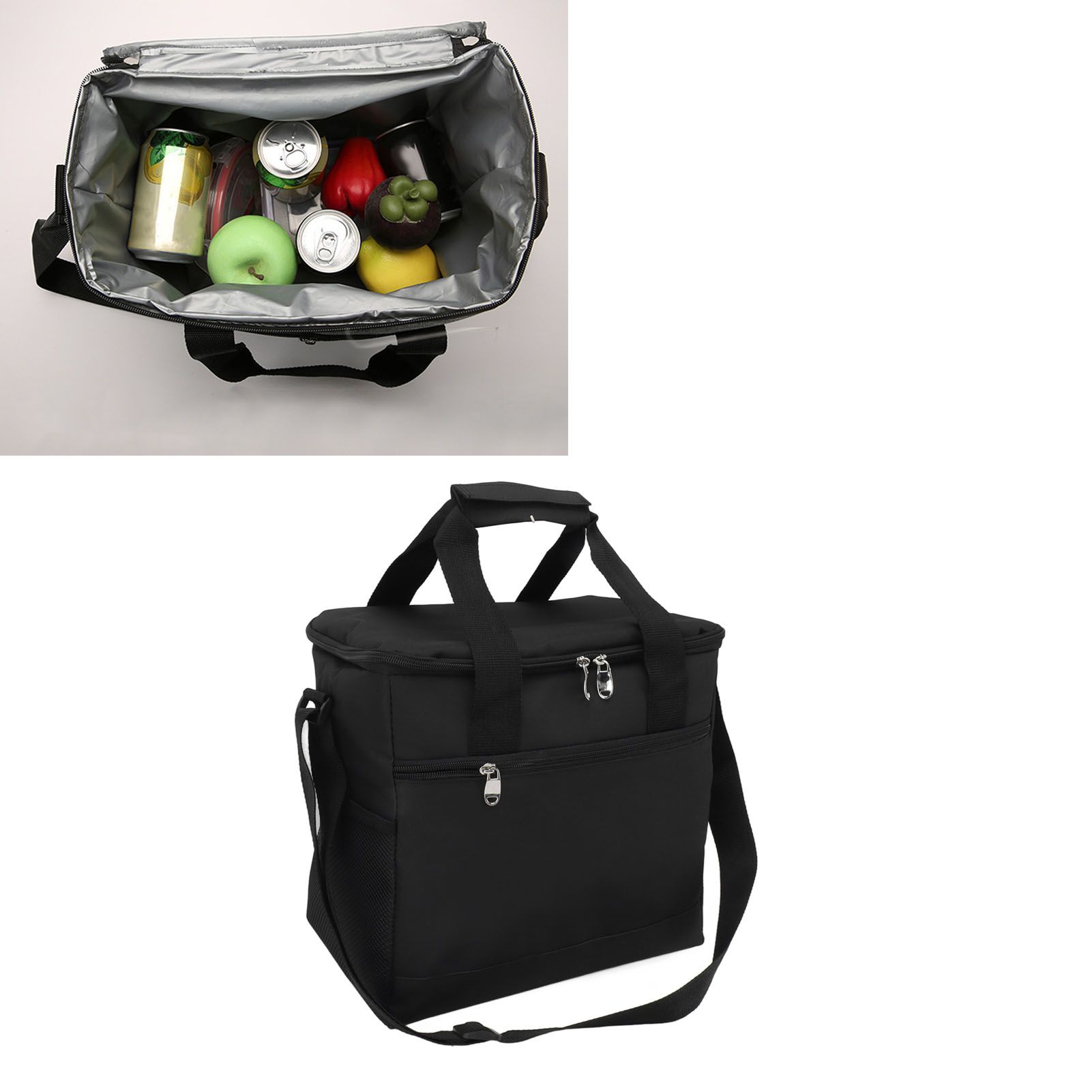 Collapsible Cooler Bag 15L Large Capcity Insulated Leakproof Heat Preservation view 11