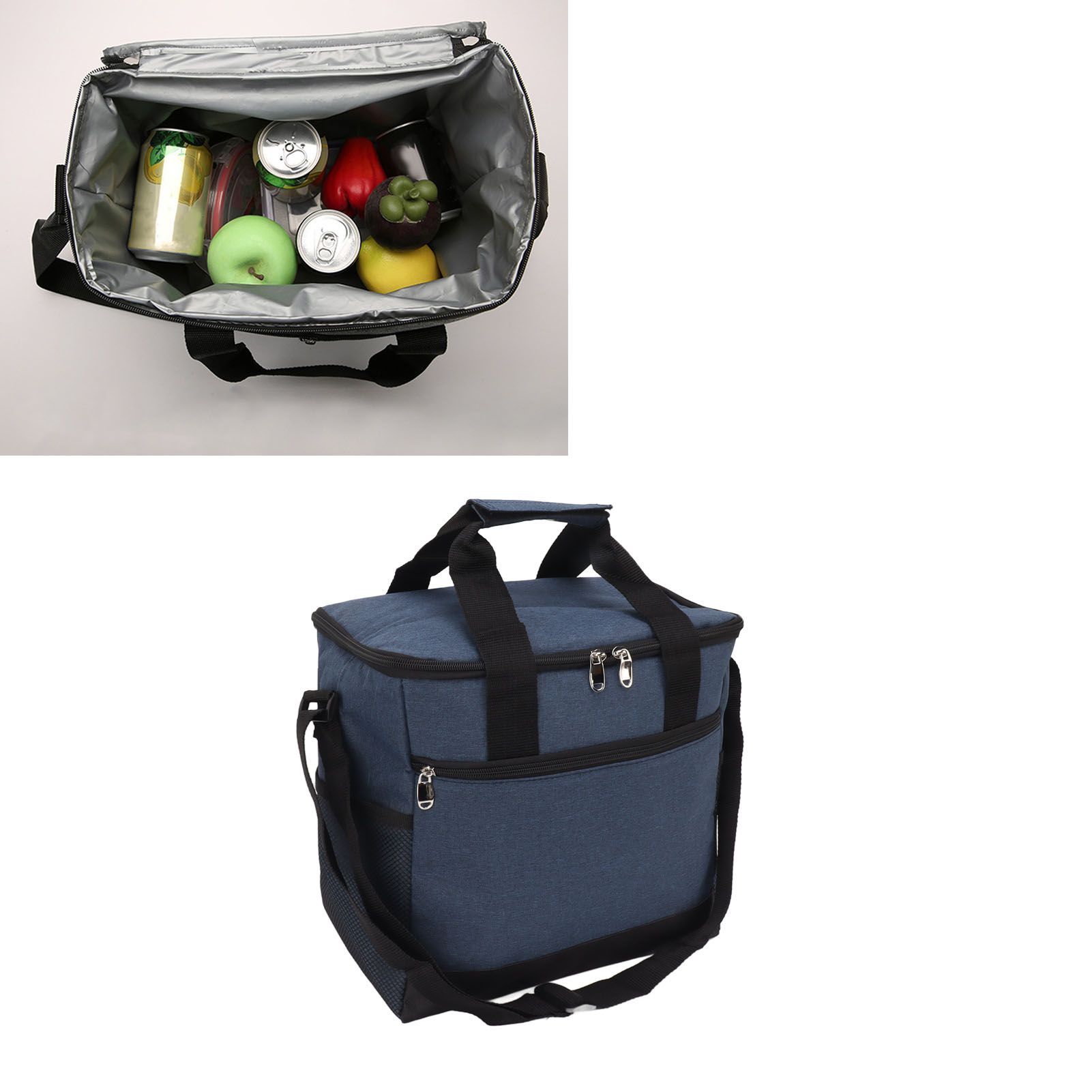 Collapsible Cooler Bag 15L Large Capcity Insulated Leakproof Heat Preservation view 11