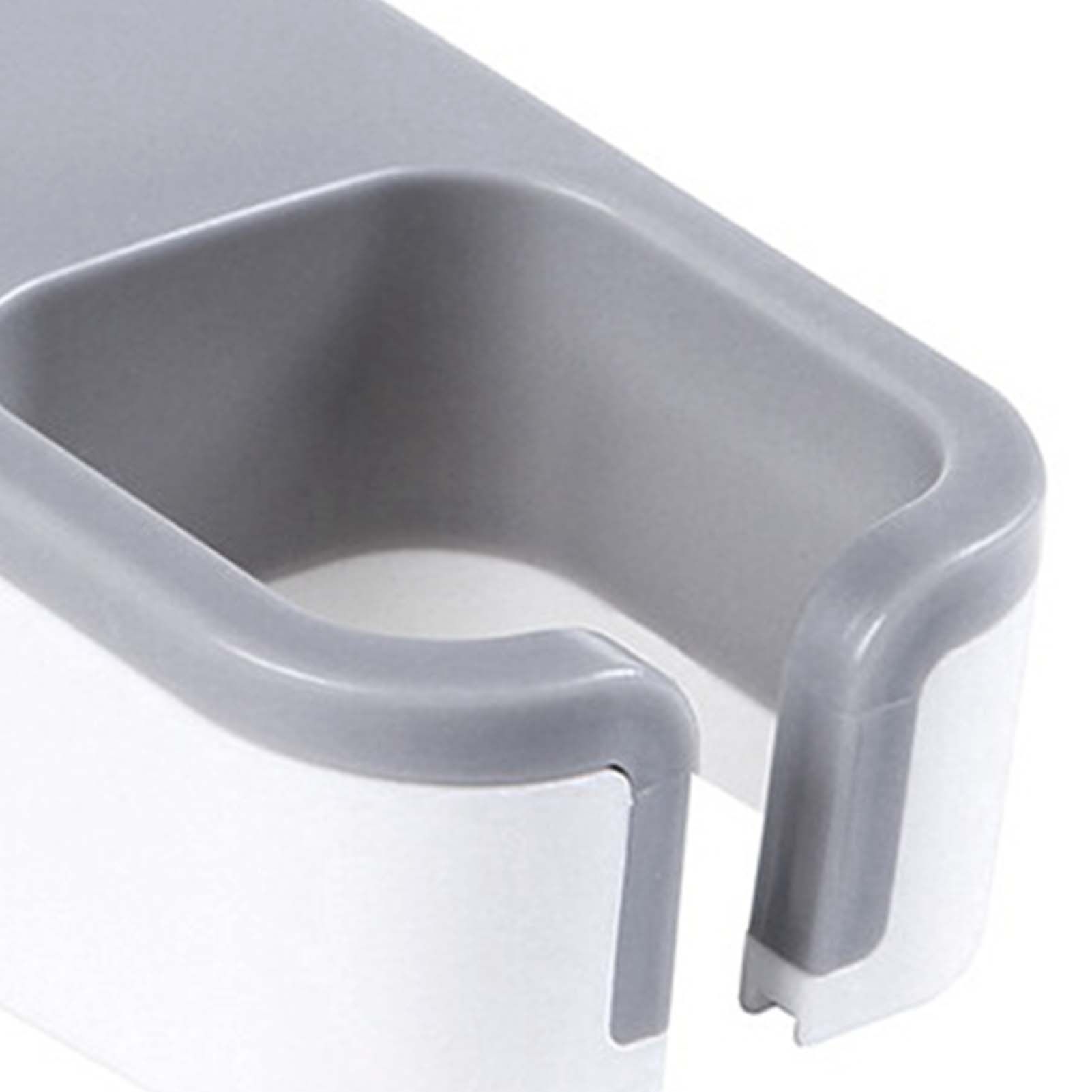 Wall Mounted Hair Dryer Holder Punch Free Self Adhesive Blow Dryer Holder for view 8