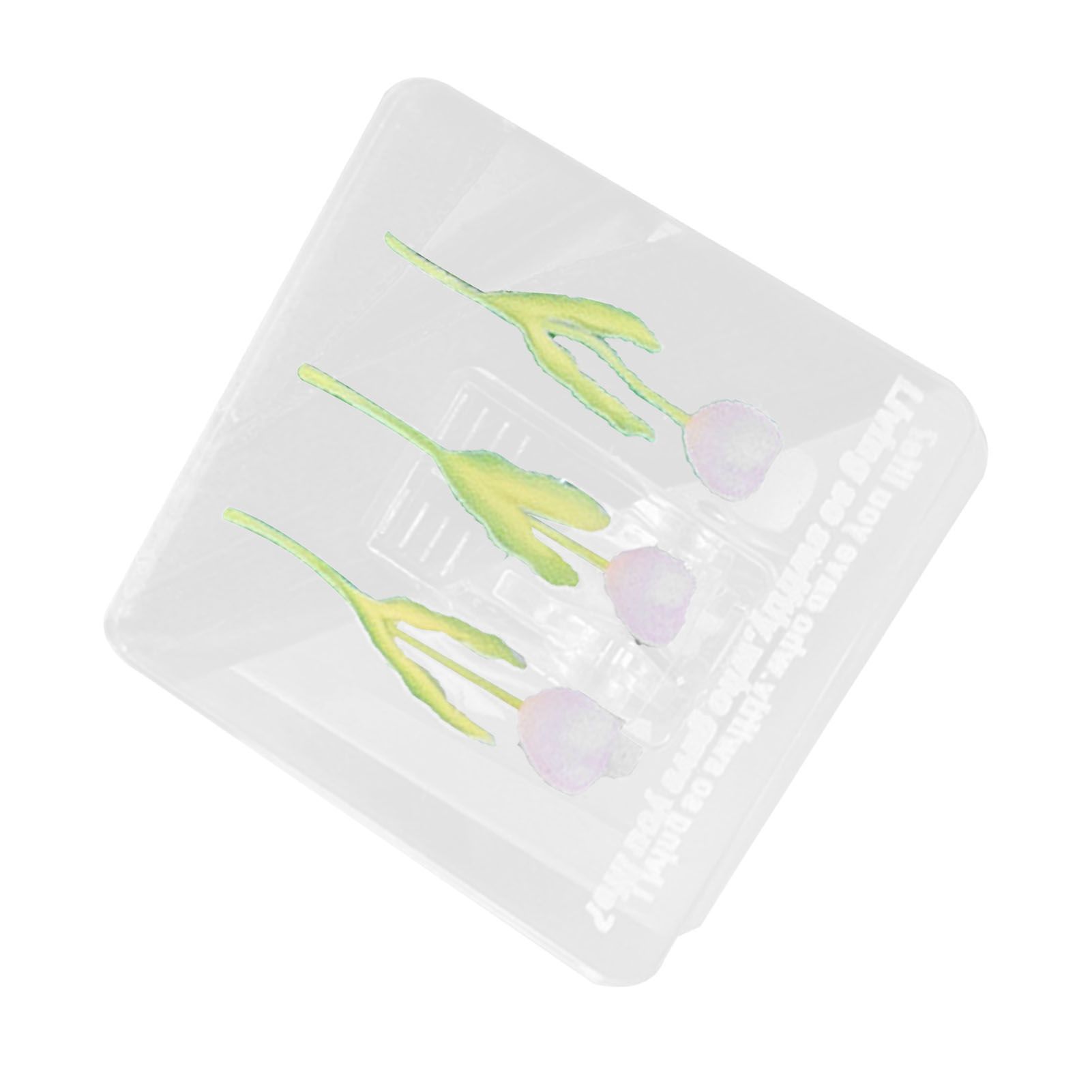 Double Sided Photo Clip Acrylic Tulip Pattern Multifunctional Transparent view 8