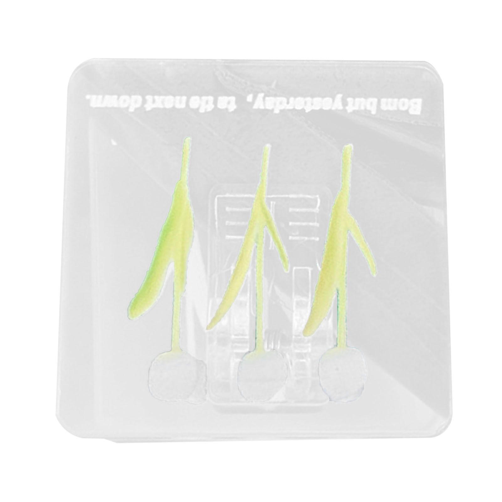 Double Sided Photo Clip Acrylic Tulip Pattern Multifunctional Transparent view 2