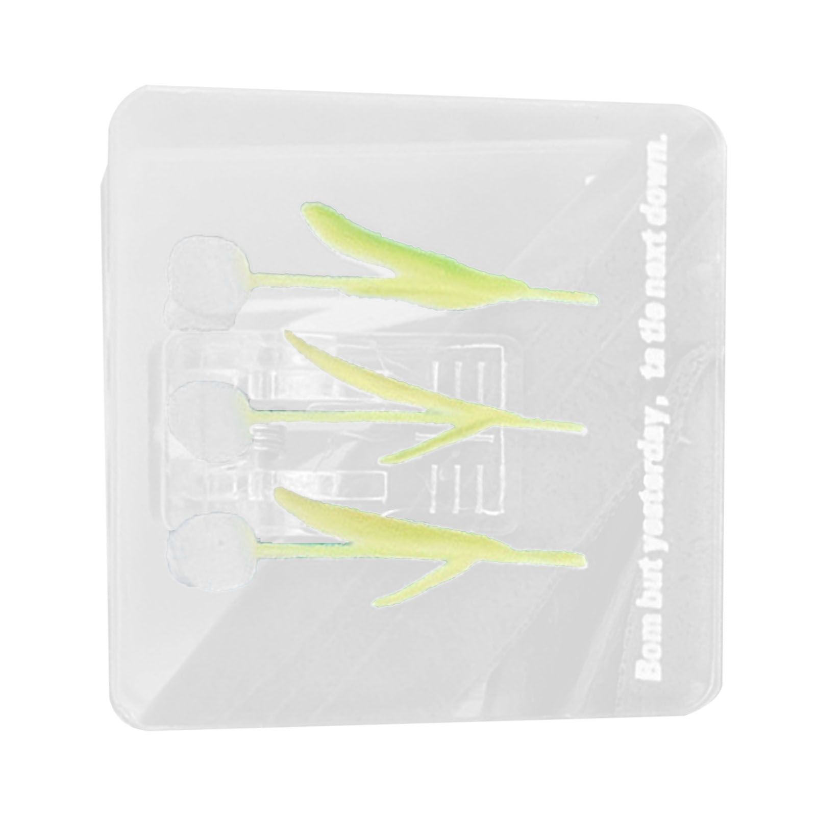 Double Sided Photo Clip Acrylic Tulip Pattern Multifunctional Transparent view 3