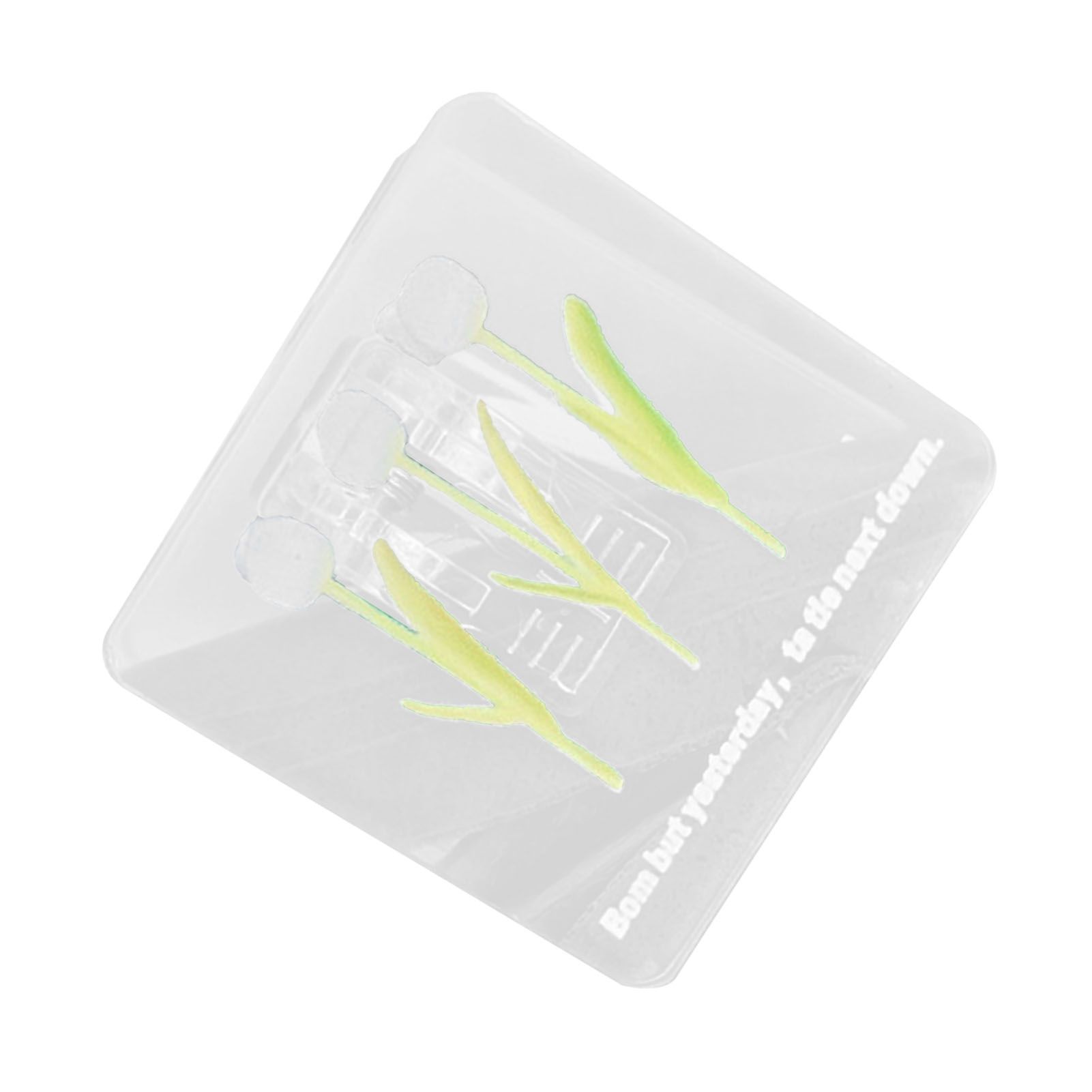 Double Sided Photo Clip Acrylic Tulip Pattern Multifunctional Transparent view 9