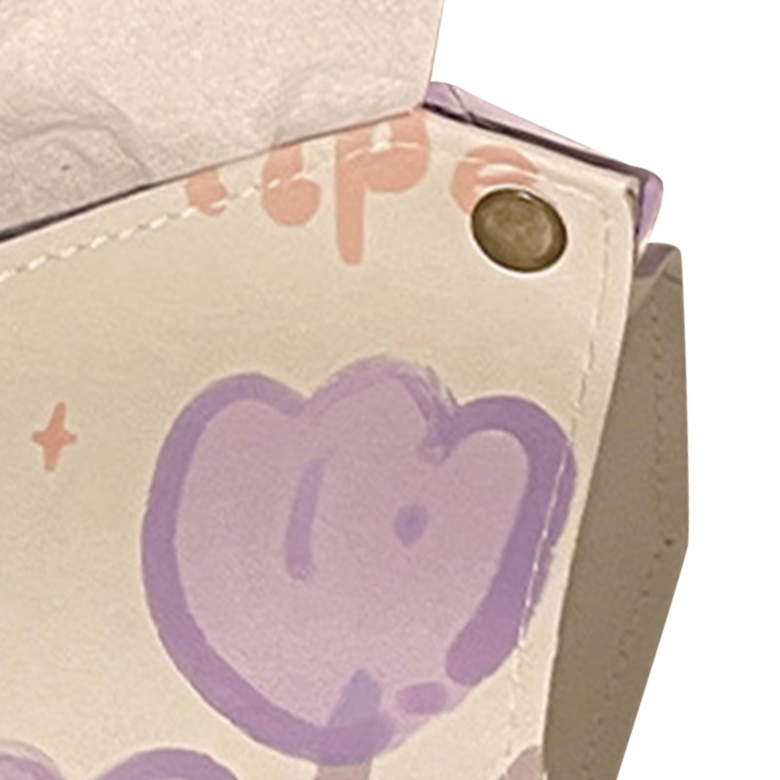 Paper Box Cover Large Cute PU Leather Facial Hand Paper Box Cover for Bedroom view 9
