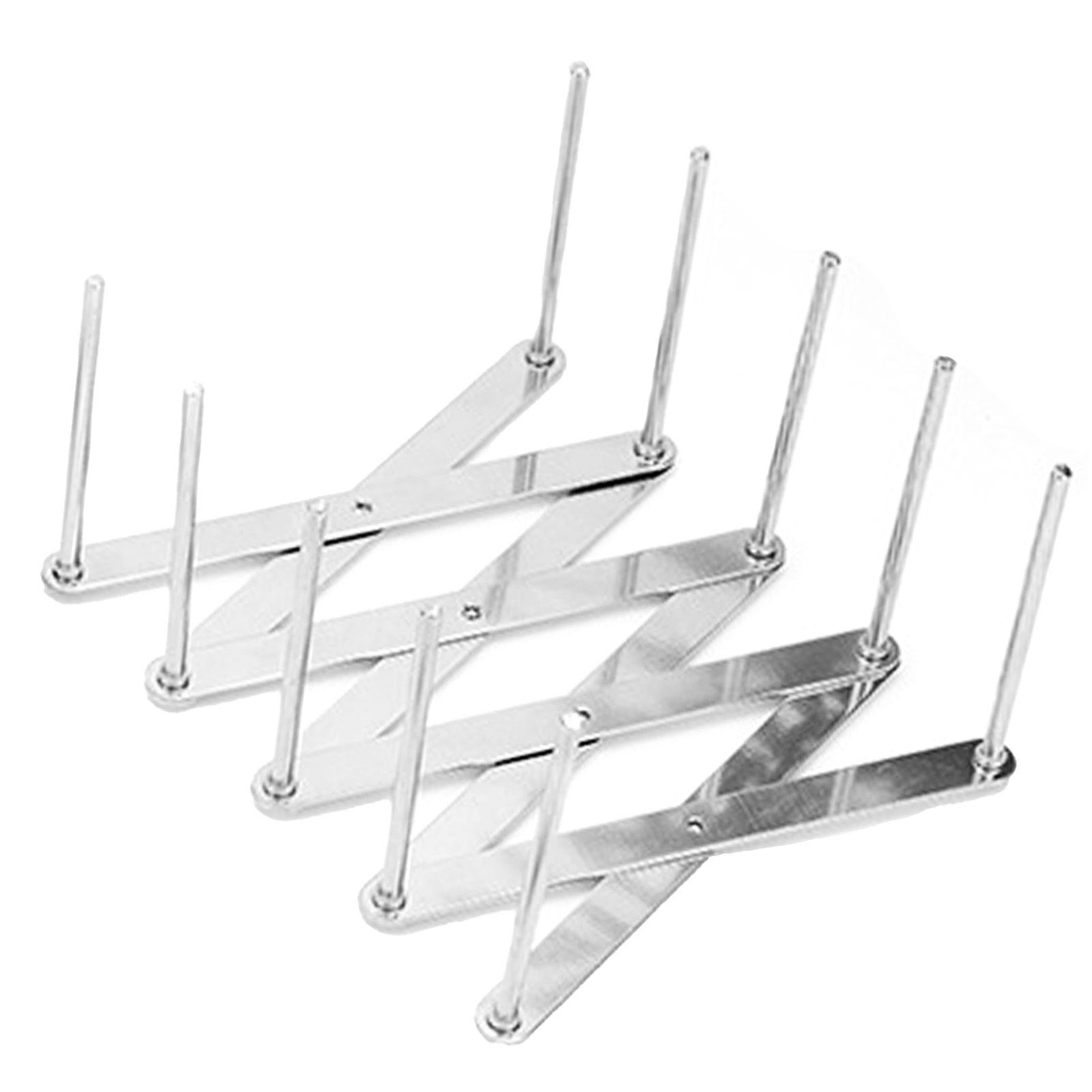 Dish Drying Rack Telescopic Stainless Steel Slip Resistant Adjustable Dish view 2