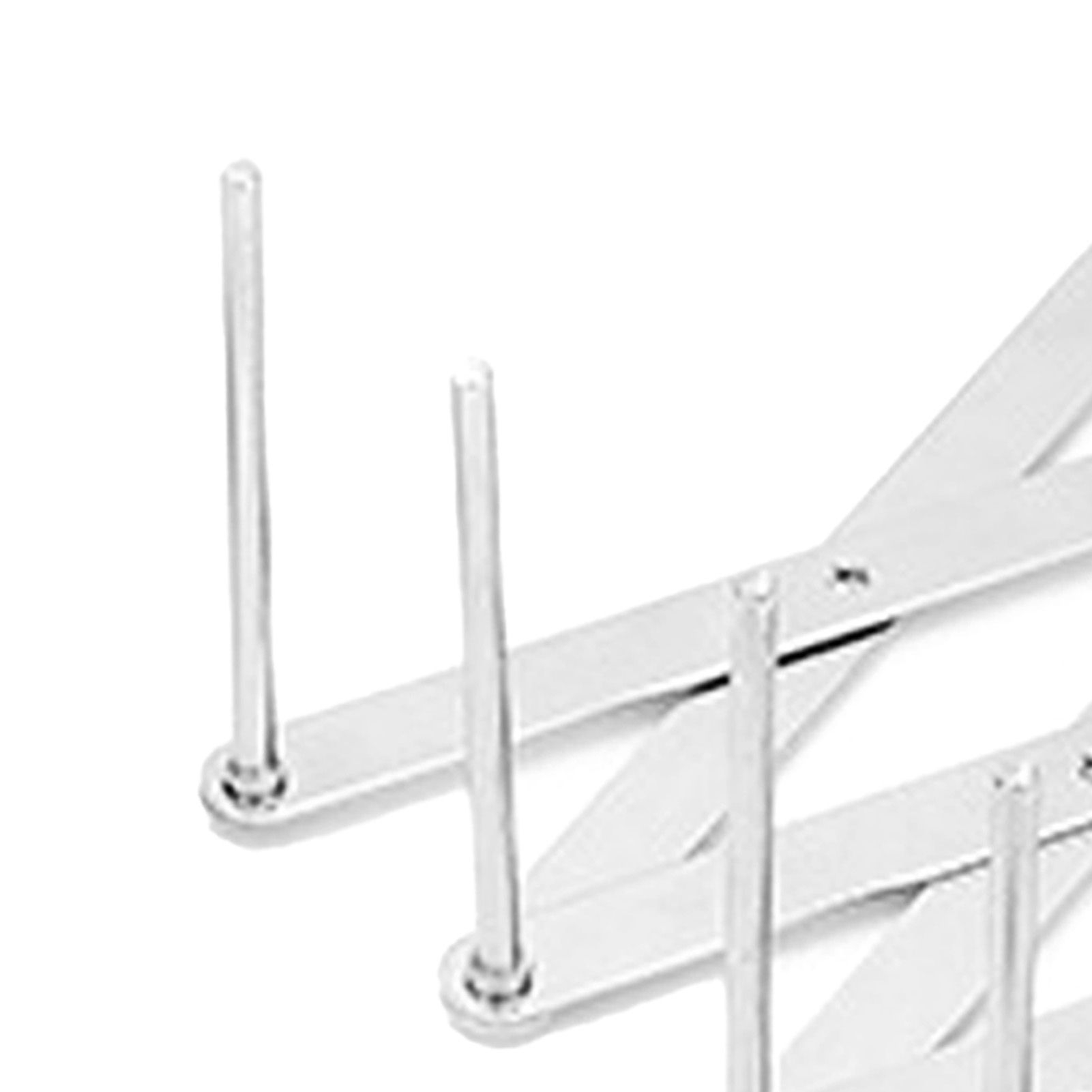Dish Drying Rack Telescopic Stainless Steel Slip Resistant Adjustable Dish view 5