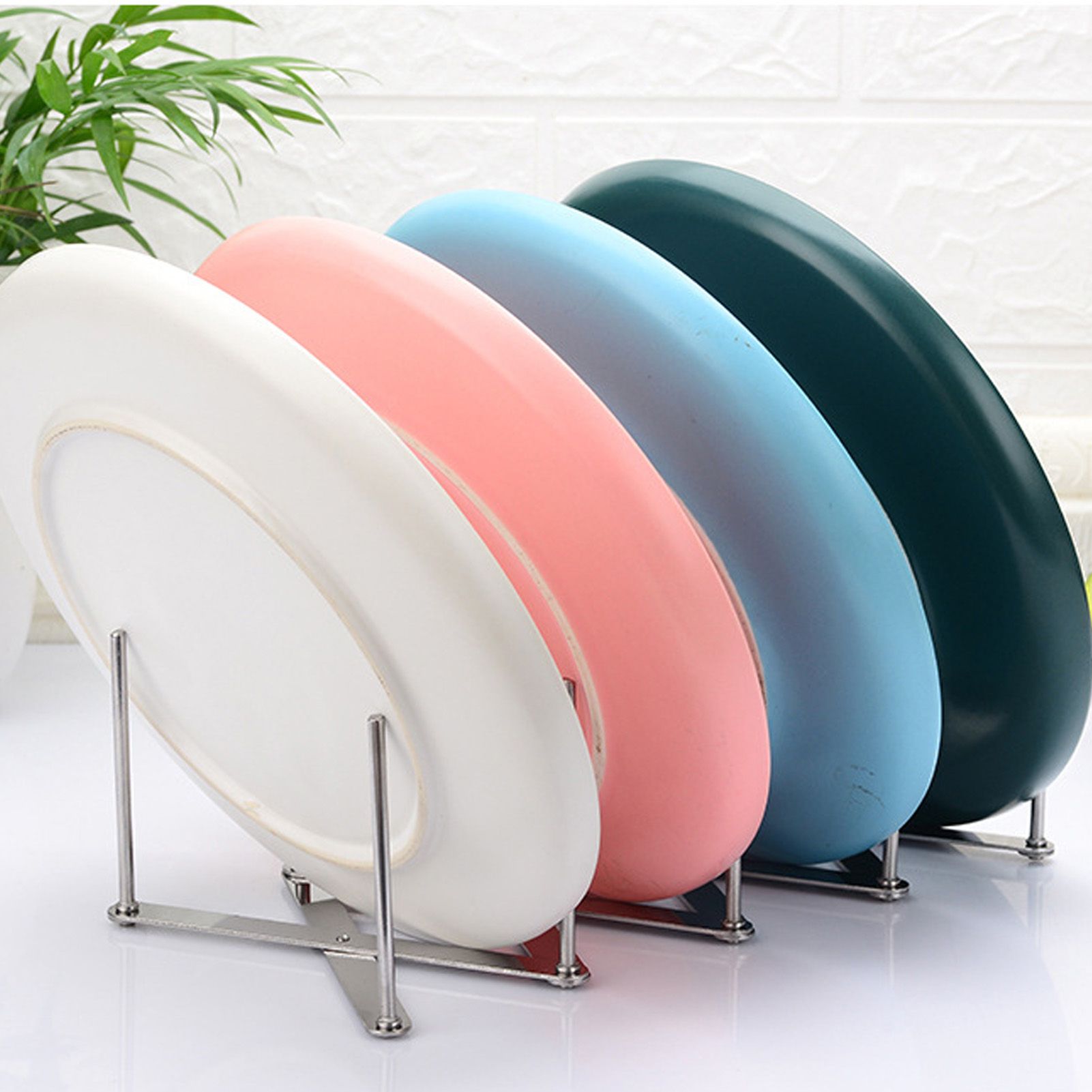 Dish Drying Rack Telescopic Stainless Steel Slip Resistant Adjustable Dish view 12