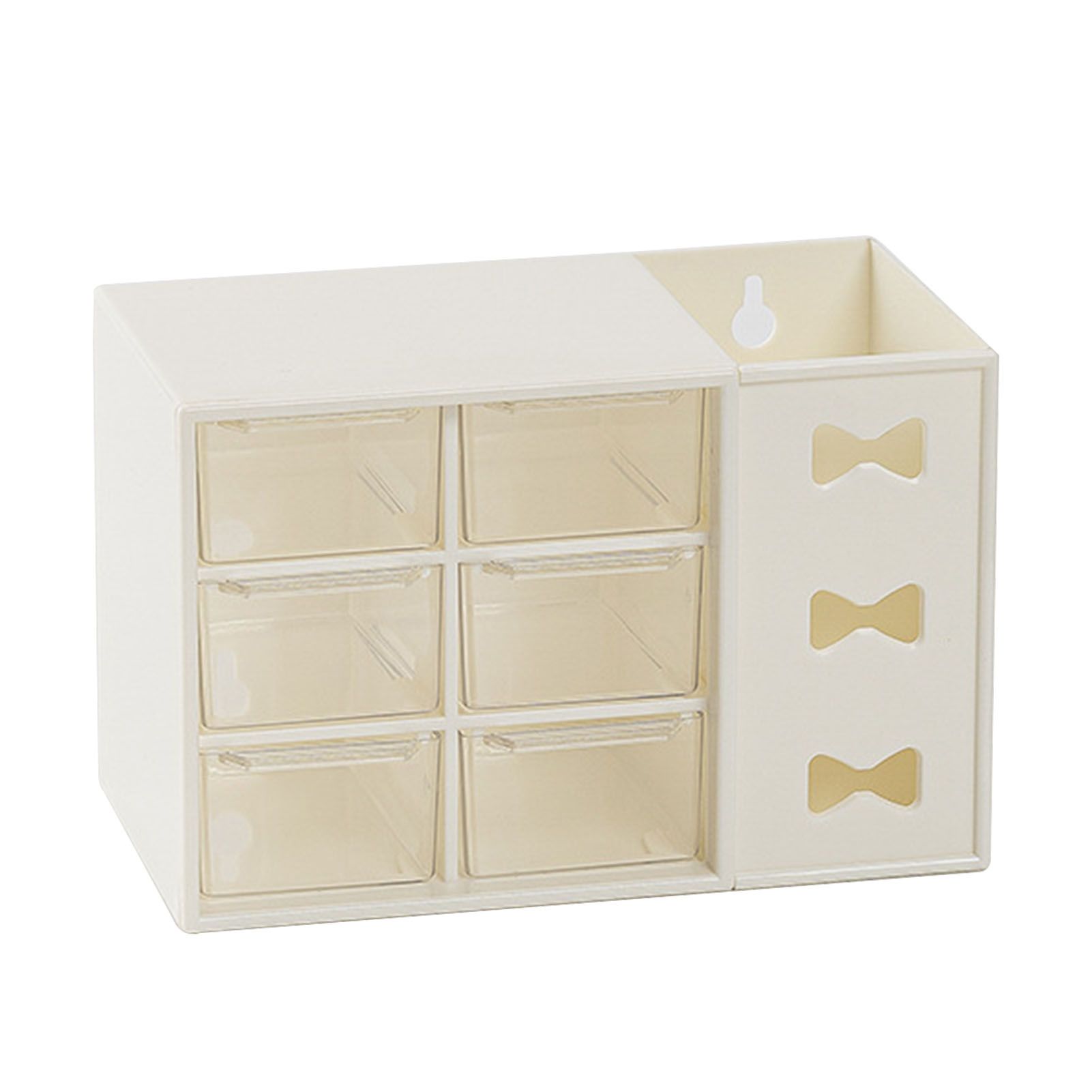 Pen Desk Shelf Dustproof 6 Drawers Pen Organization Storage Shelf for Students