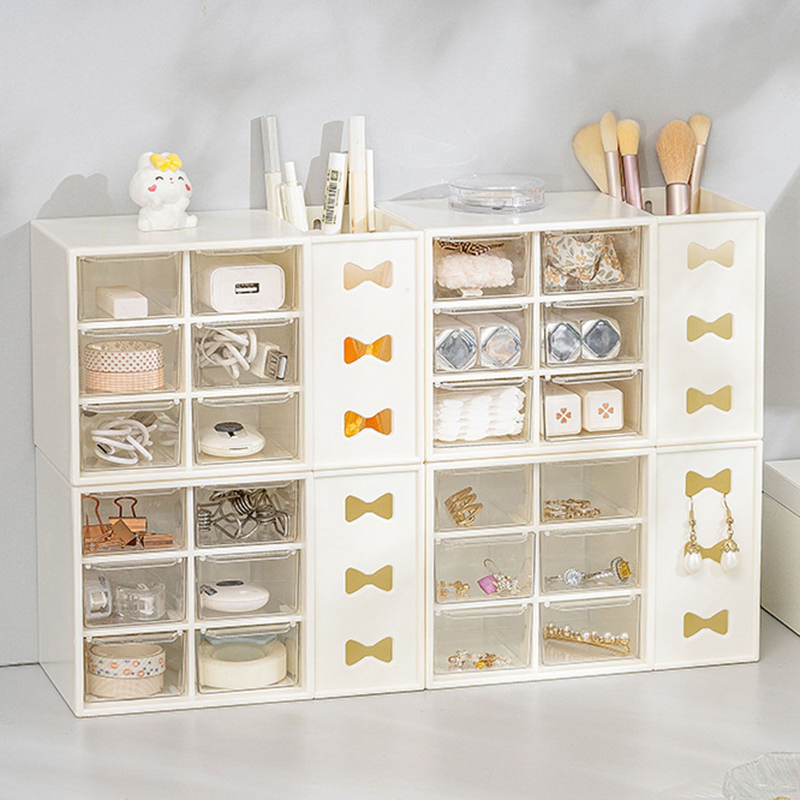 Pen Desk Shelf Dustproof 6 Drawers Pen Organization Storage Shelf for Students view 6