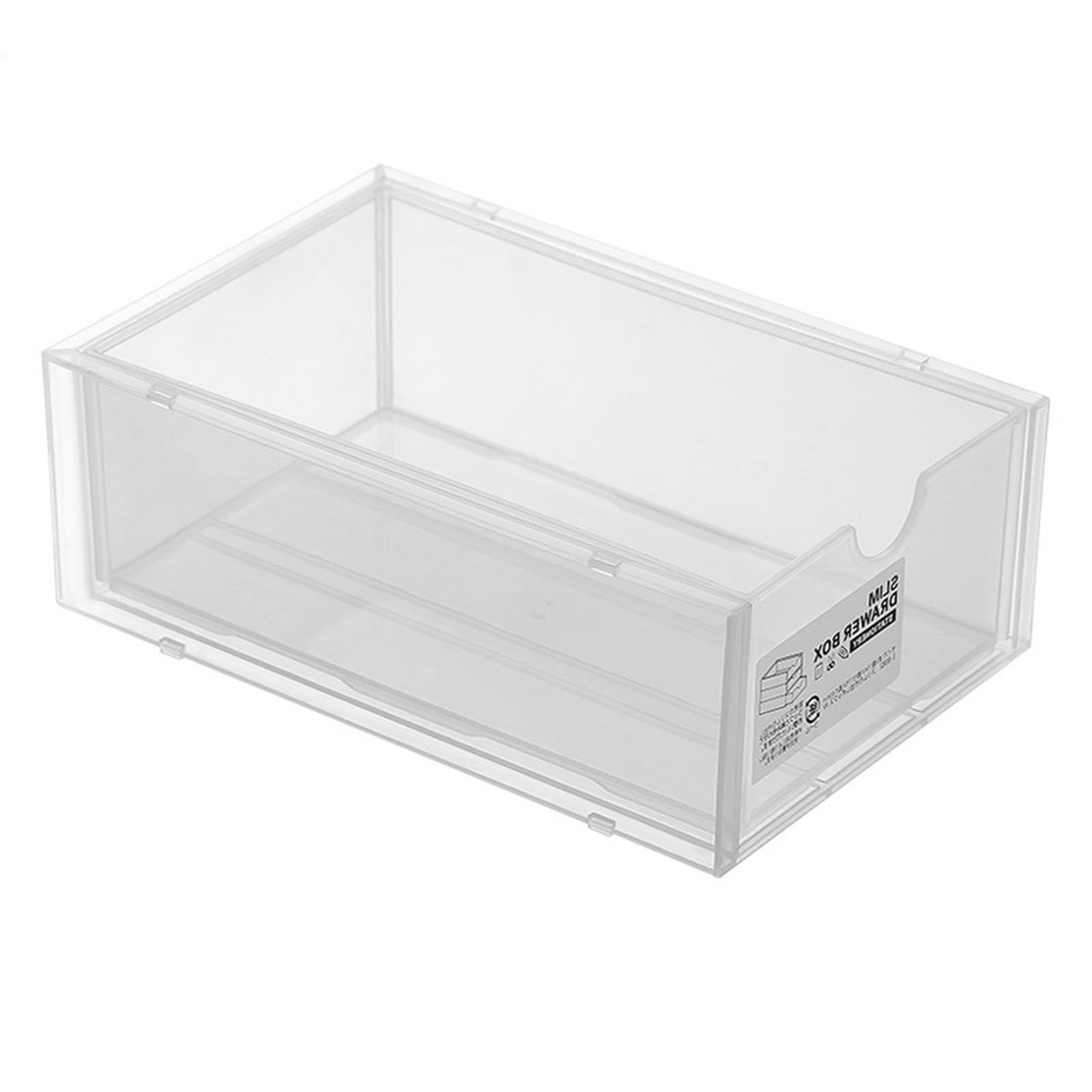 Desktop Storage Box Plastic Desk Makeup Organizer Stationery Supplies Storage view 3