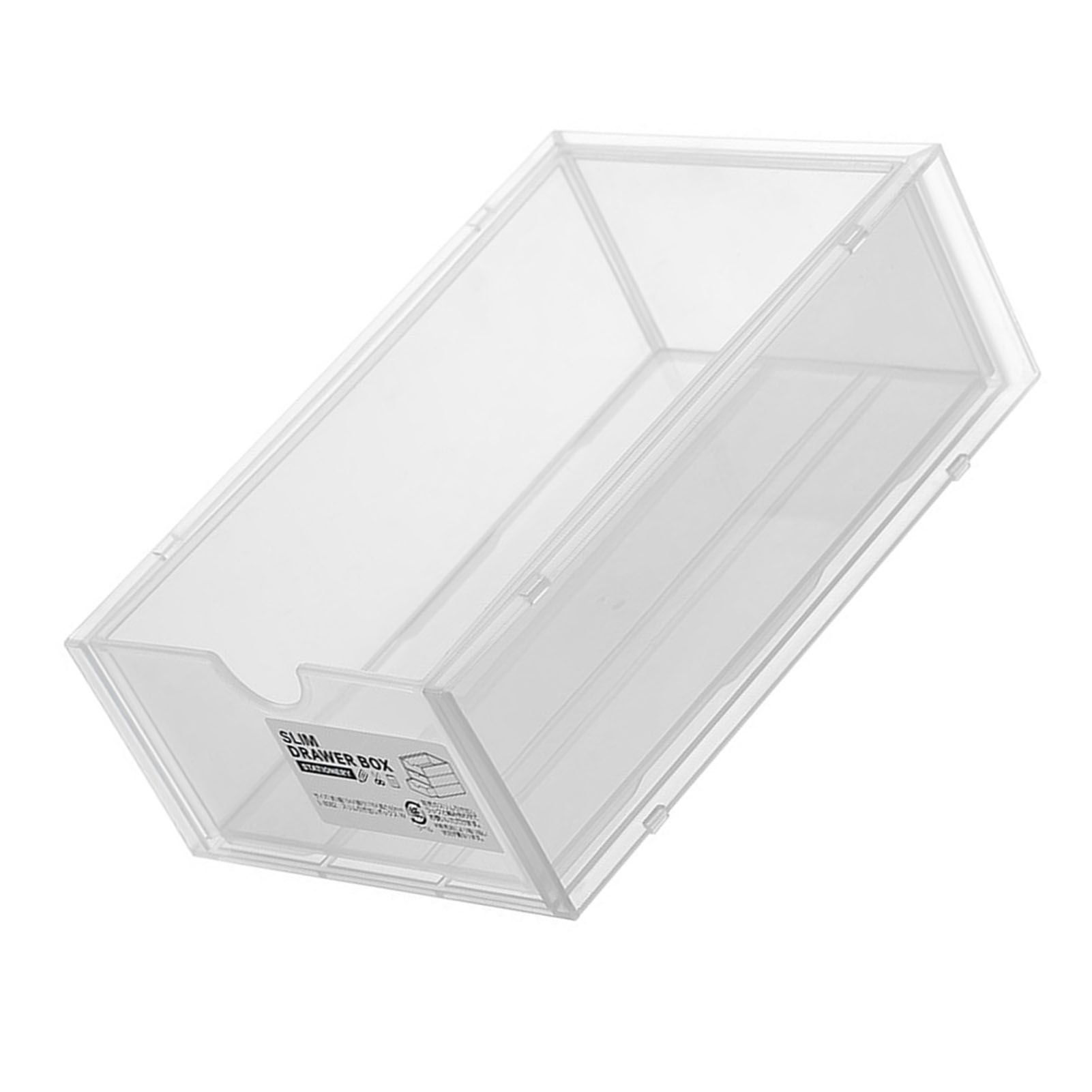 Desktop Storage Box Plastic Desk Makeup Organizer Stationery Supplies Storage view 4