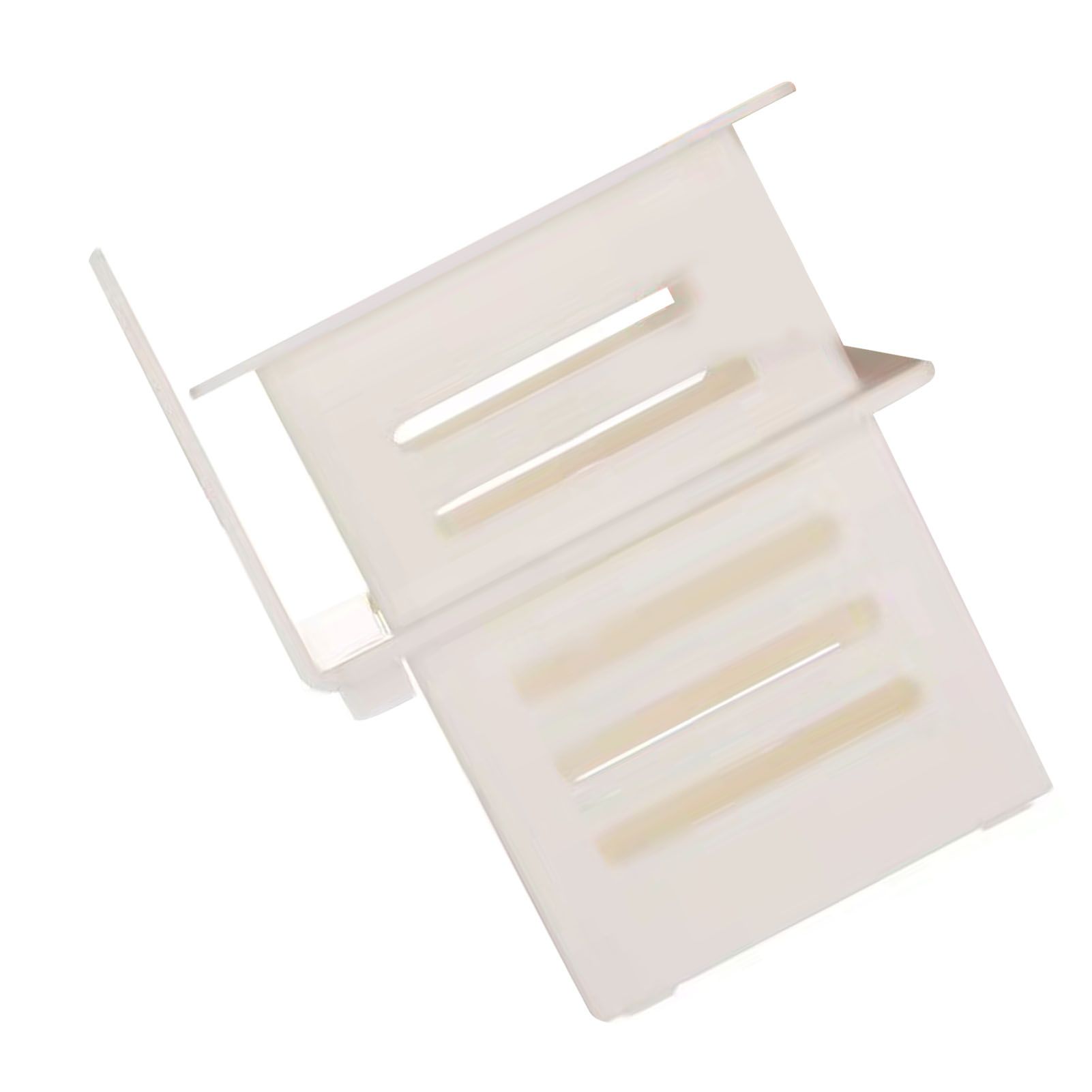 Bathroom Kitchen Draining Shelf Plastic Adhesive Waterproof Small Wall view 3