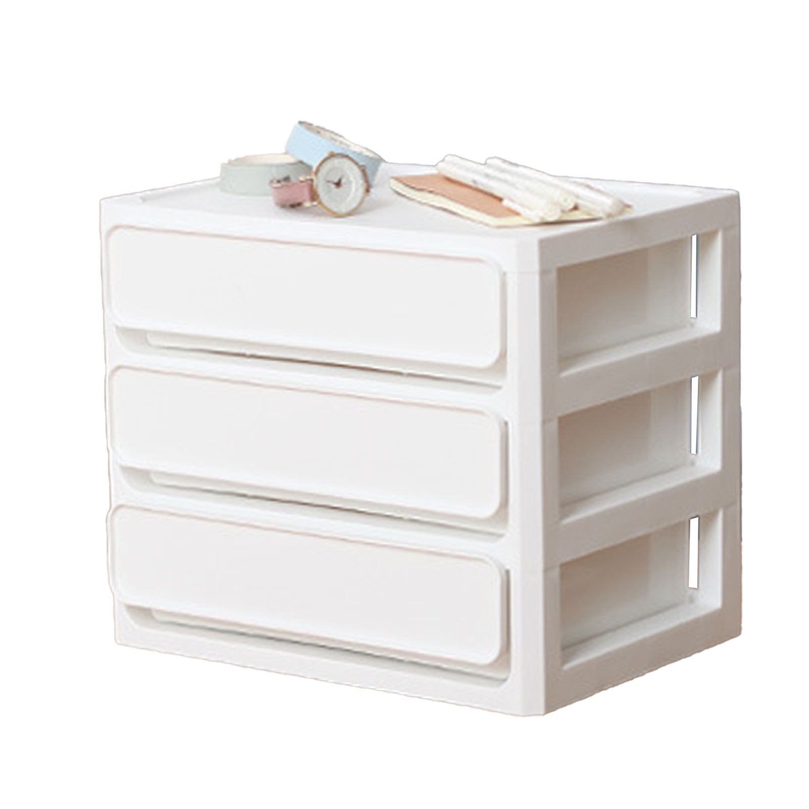 Storage Drawer Multi Layers Stackable Dustproof Desktop Storage Box Organizer view 4