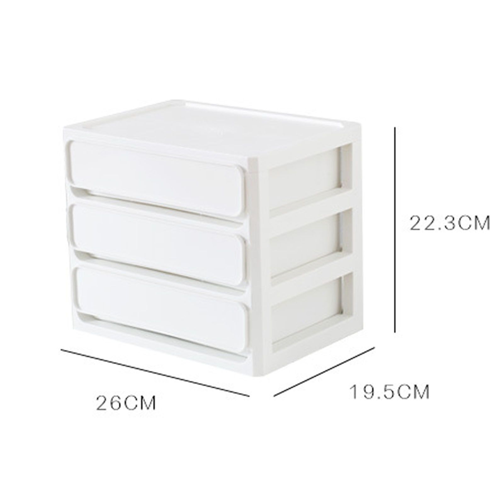 Storage Drawer Multi Layers Stackable Dustproof Desktop Storage Box Organizer view 10