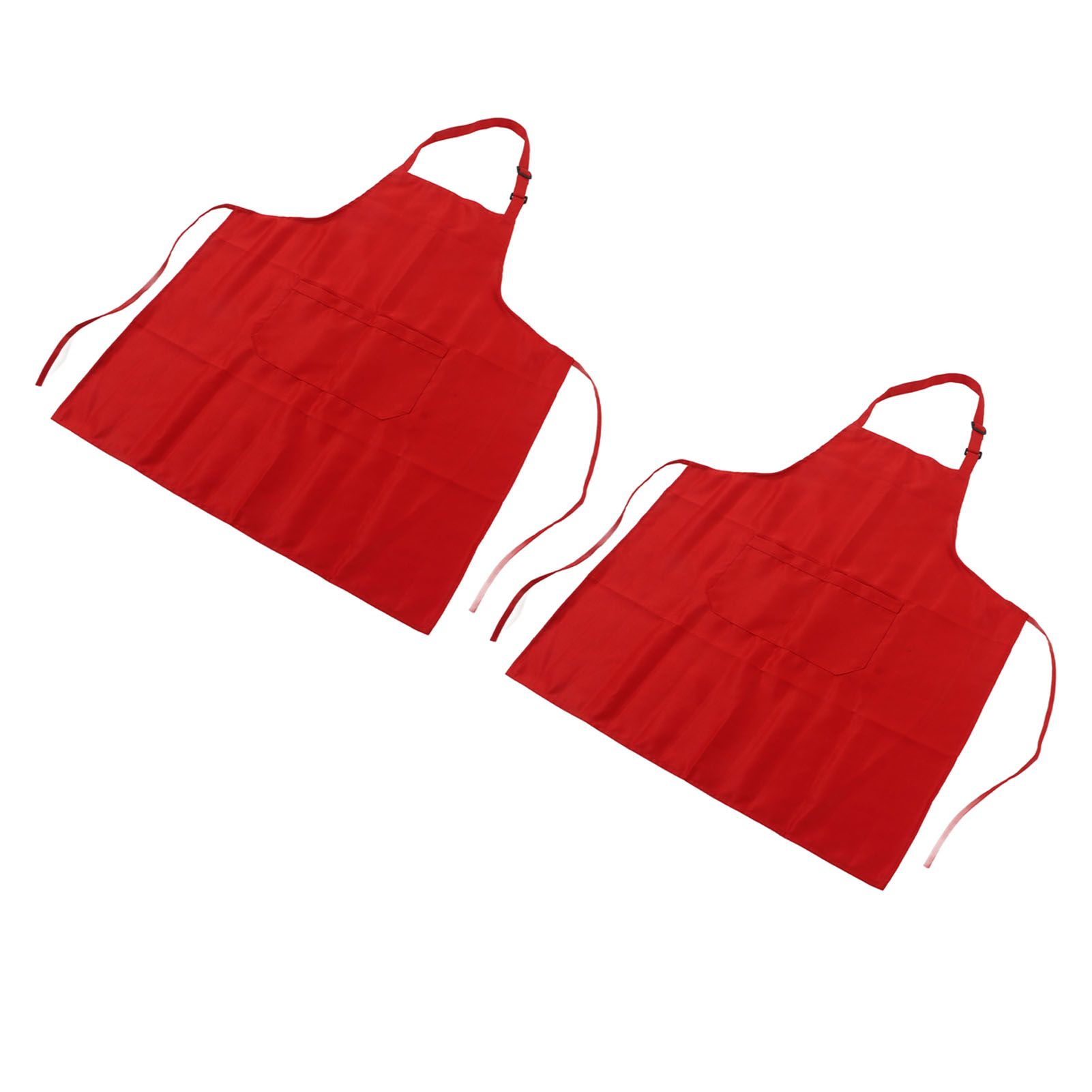 Cooking Apron Waterproof Adjustable Neck Strap Breathable Soft Kitchen Bib view 2