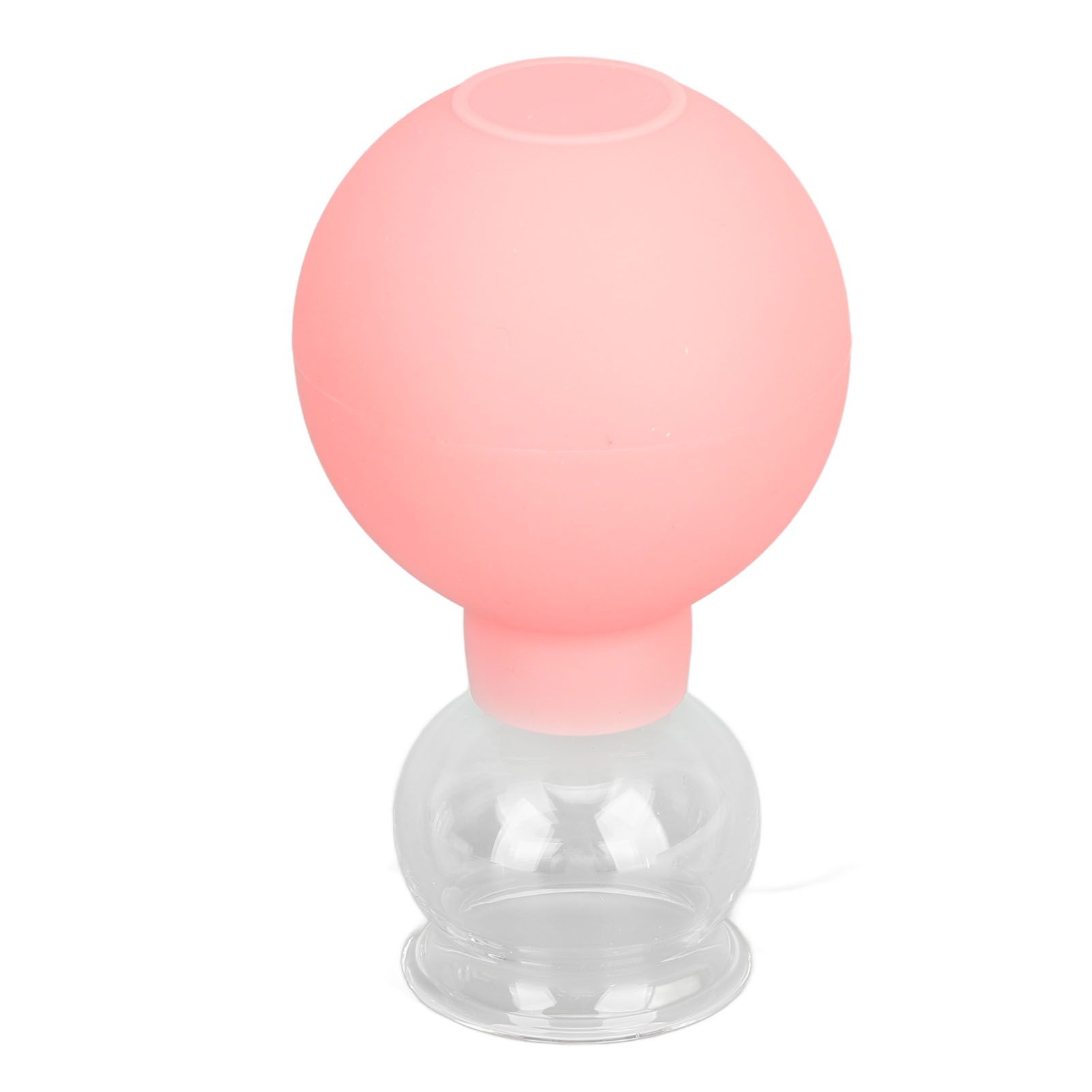 Glass Silicone Cupping Cup Vacuum Suction Massage Therapy for Face Skin Beauty view 2