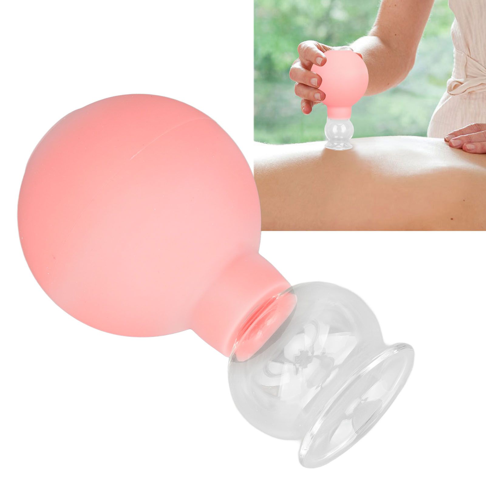 Glass Silicone Cupping Cup Vacuum Suction Massage Therapy for Face Skin Beauty view 11