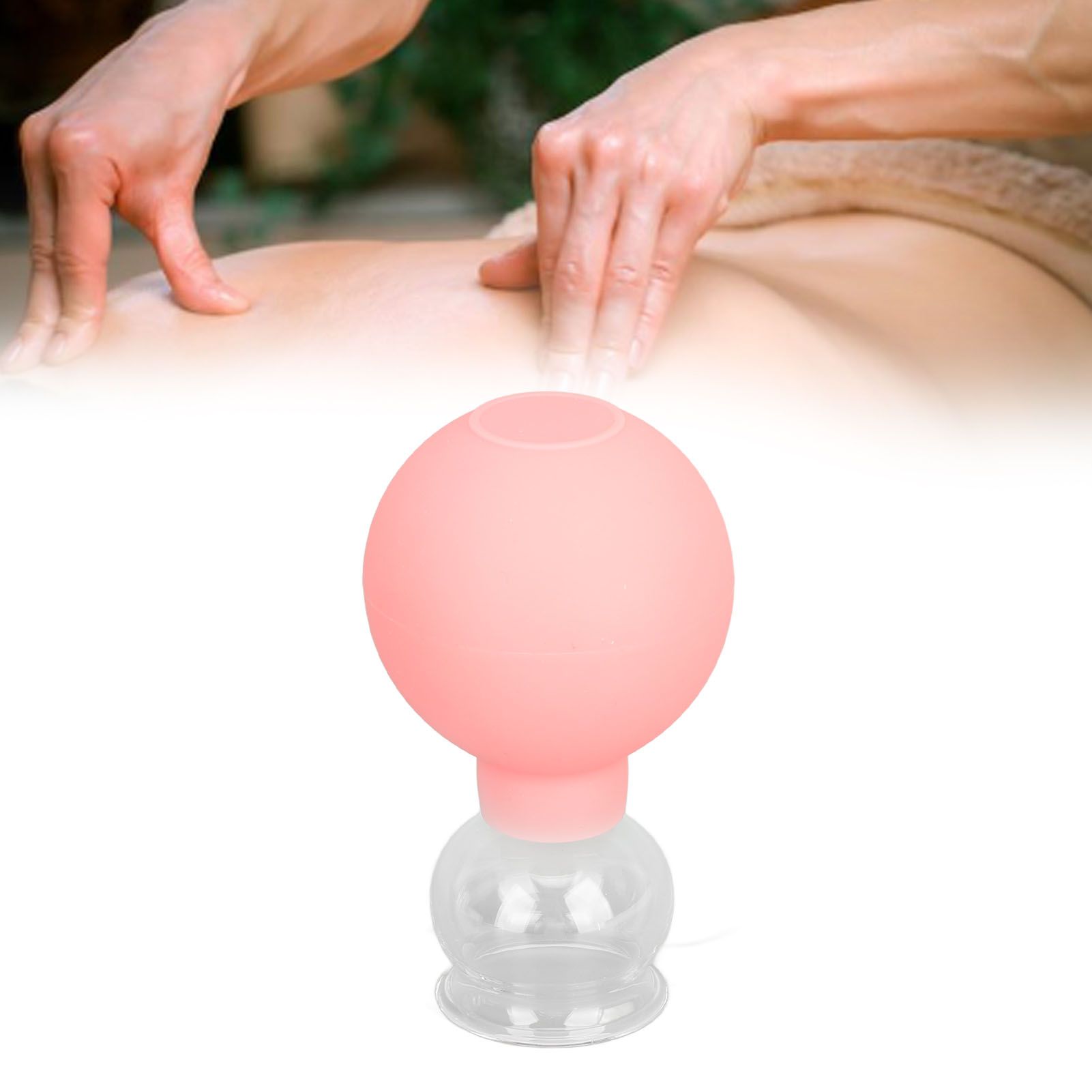Glass Silicone Cupping Cup Vacuum Suction Massage Therapy for Face Skin Beauty view 12