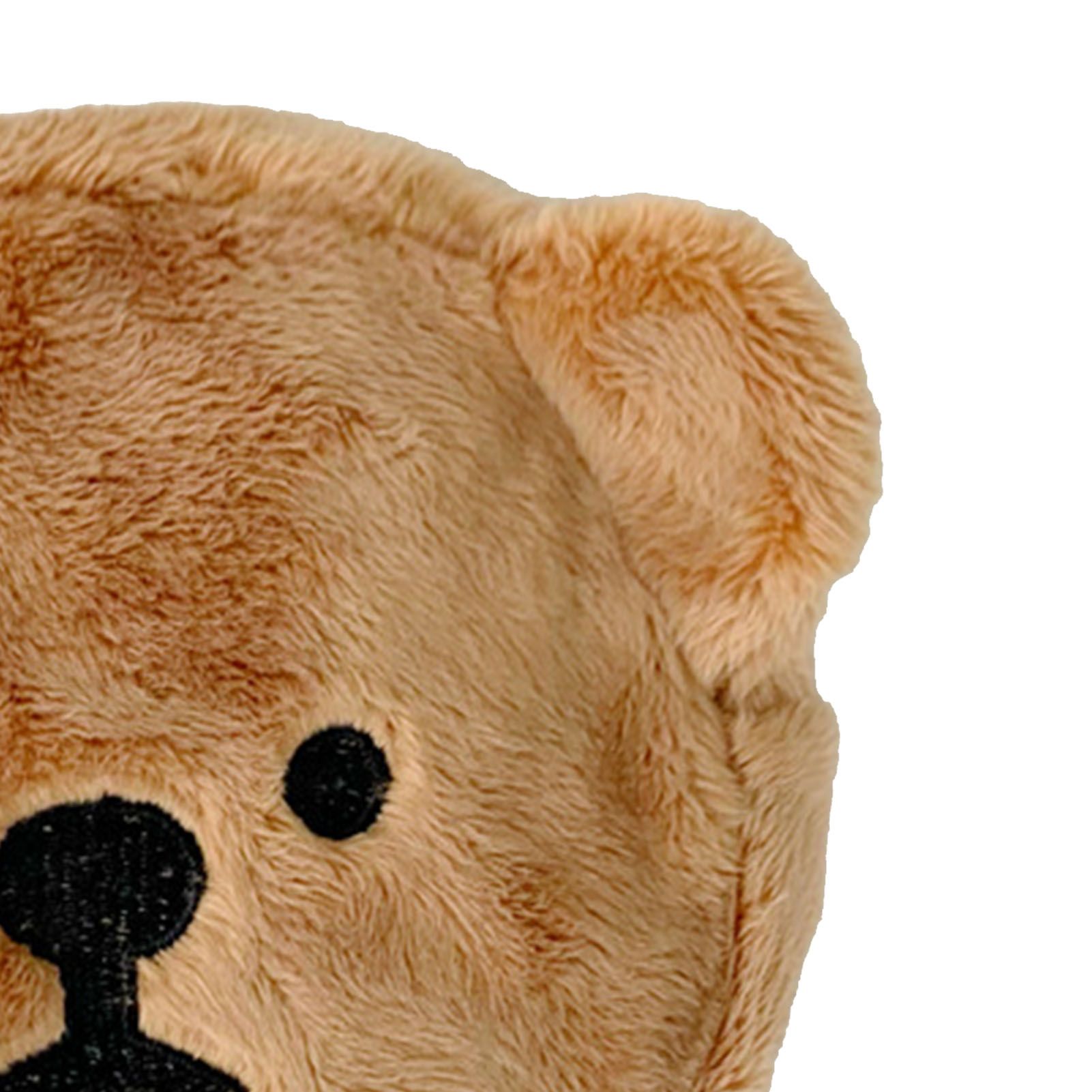 Cartoon Coin Purse Bear Shape Cute Portable Plush Mini Change Purse for view 7