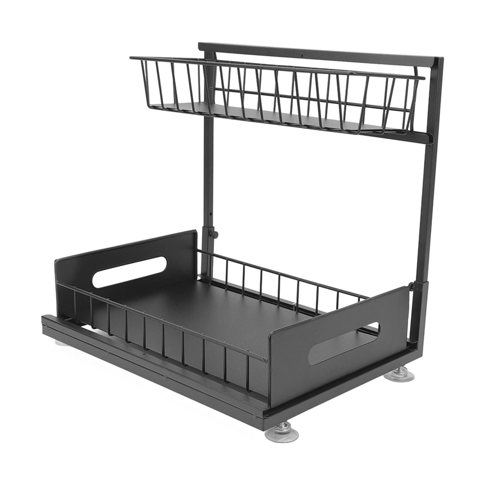 Under Sink Organizers and Storage Sliding Cabinet Basket Organizer 2 Tier view 3