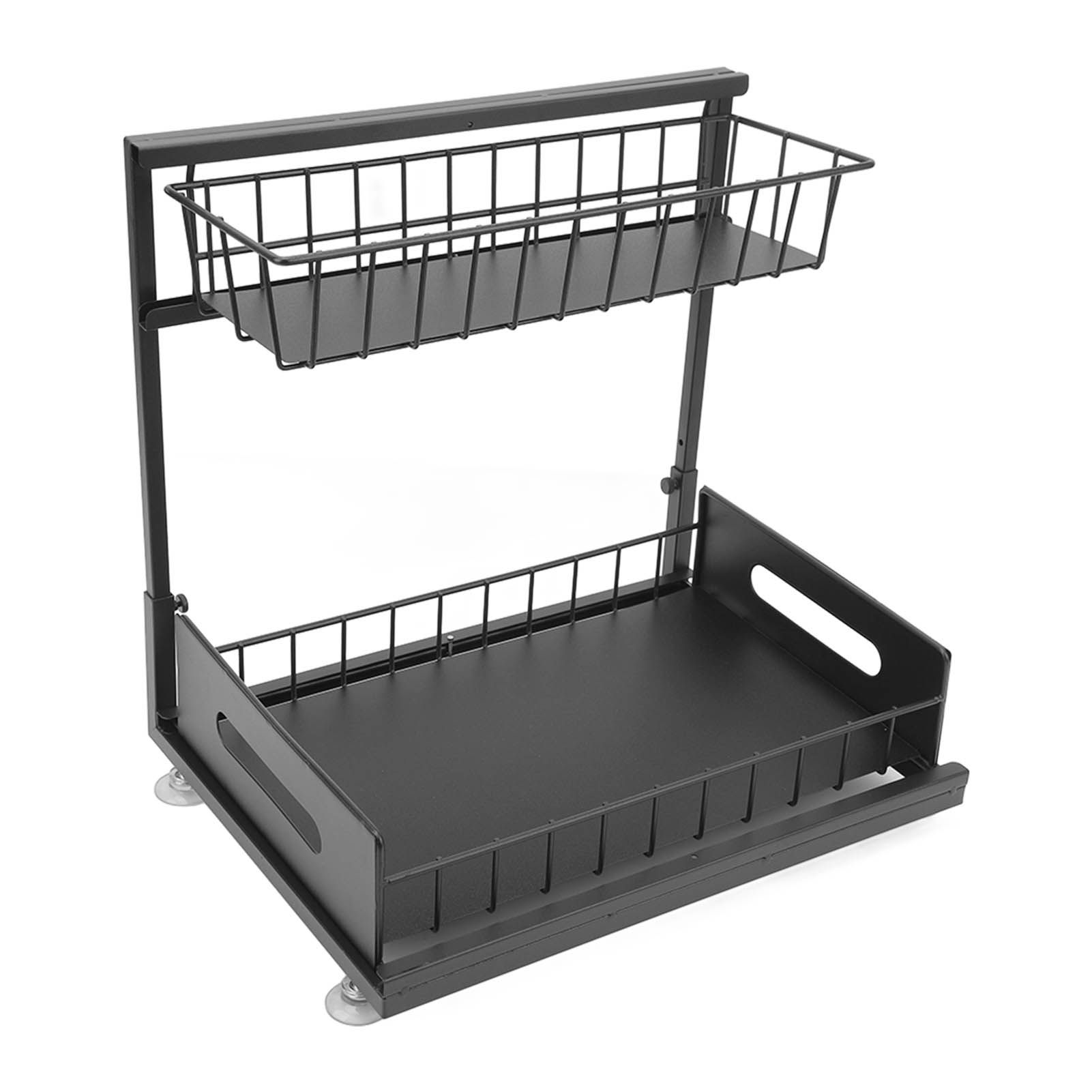 Under Sink Organizers and Storage Sliding Cabinet Basket Organizer 2 Tier view 7
